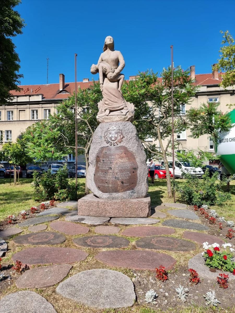Zdjęcie w galerii na portalu naszraciborz.pl: Prezydent Raciborza w Chełmie na obchodach rocznicy Krwawej Niedzieli na Wołyniu wiadomości z regionu