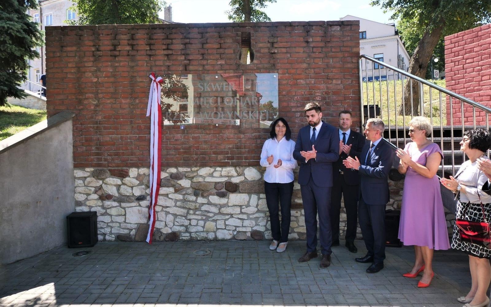 Zdjęcie w galerii na portalu naszraciborz.pl: Prezydent Raciborza w Chełmie na obchodach rocznicy Krwawej Niedzieli na Wołyniu wiadomości z regionu