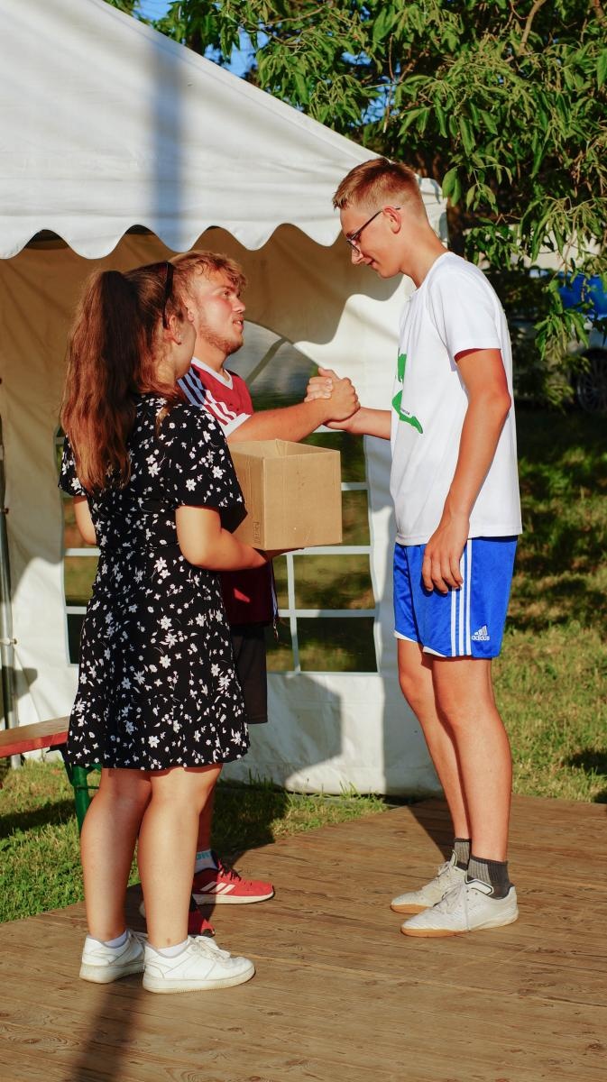 Zdjęcie w galerii na portalu naszraciborz.pl: Festyn sportowy w Bojanowie pod znakiem futbolu [FOTO] wiadomości z regionu