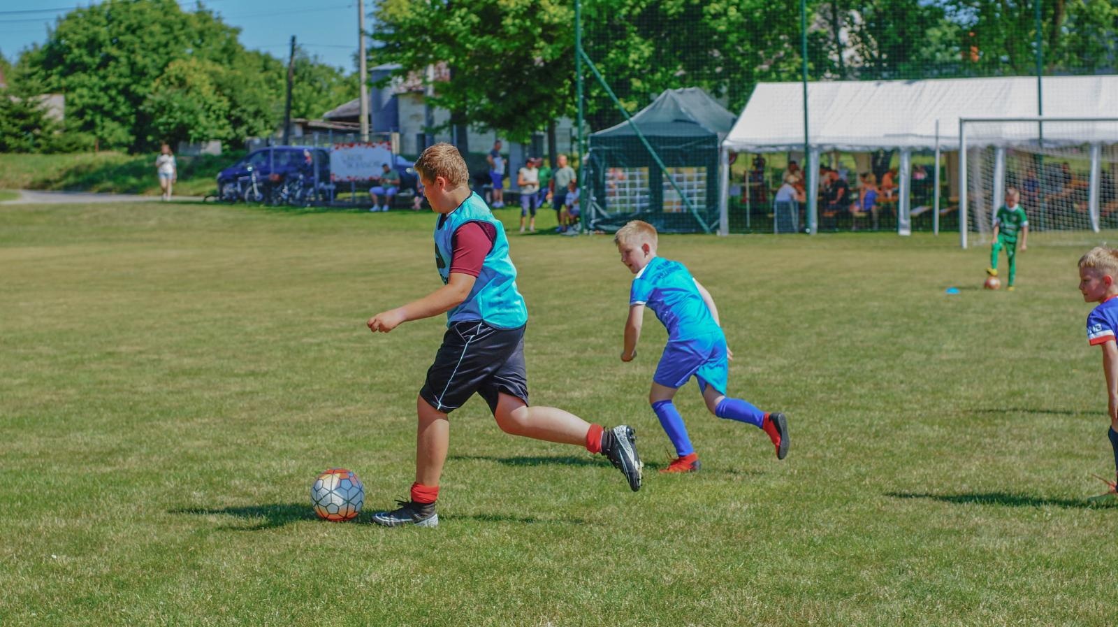 Zdjęcie w galerii na portalu naszraciborz.pl: Festyn sportowy w Bojanowie pod znakiem futbolu [FOTO] wiadomości z regionu