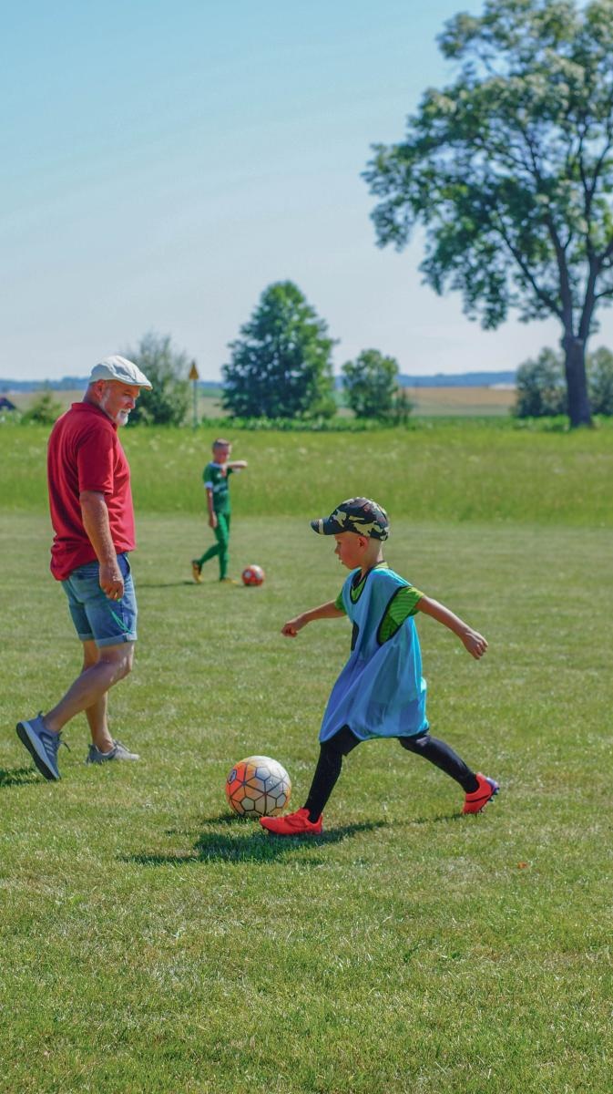 Zdjęcie w galerii na portalu naszraciborz.pl: Festyn sportowy w Bojanowie pod znakiem futbolu [FOTO] wiadomości z regionu
