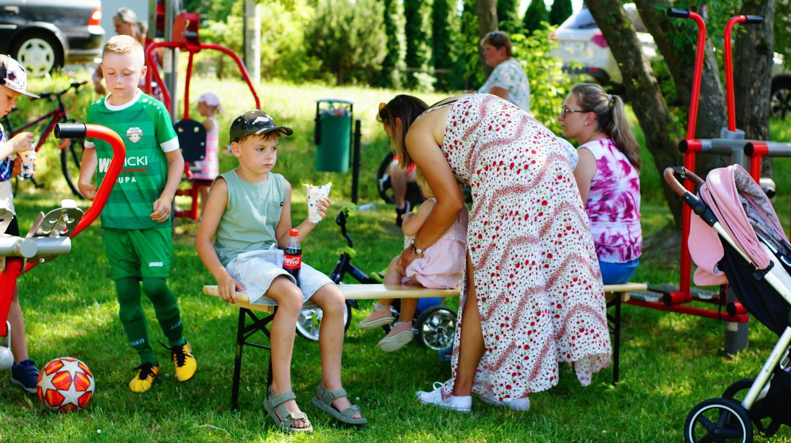 Zdjęcie w galerii na portalu naszraciborz.pl: Festyn sportowy w Bojanowie pod znakiem futbolu [FOTO] wiadomości z regionu