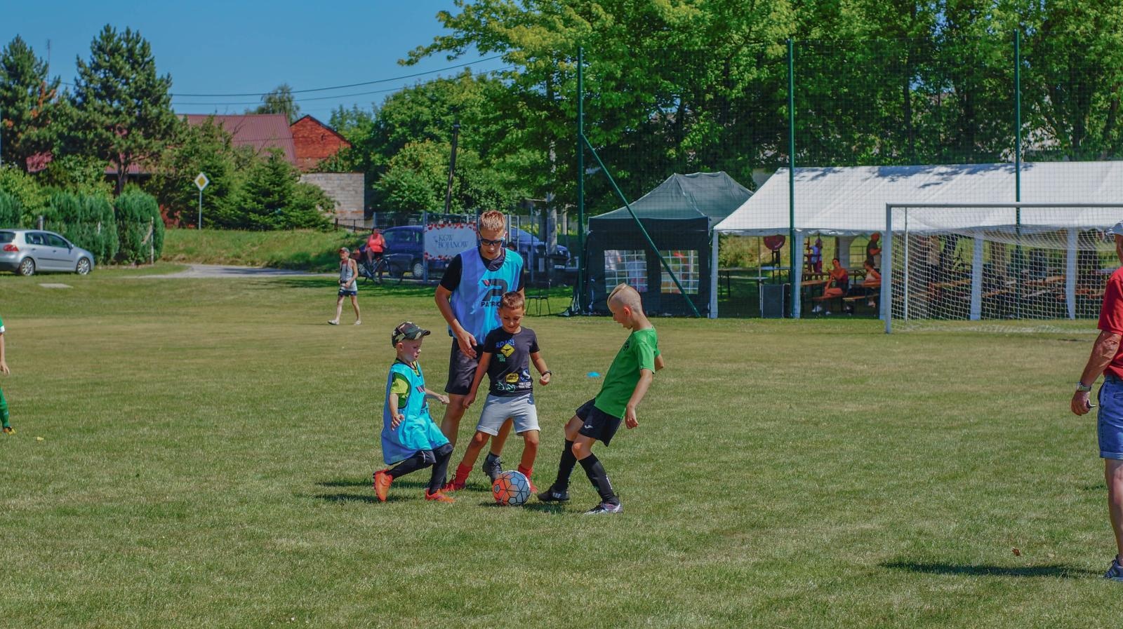 Zdjęcie w galerii na portalu naszraciborz.pl: Festyn sportowy w Bojanowie pod znakiem futbolu [FOTO] wiadomości z regionu