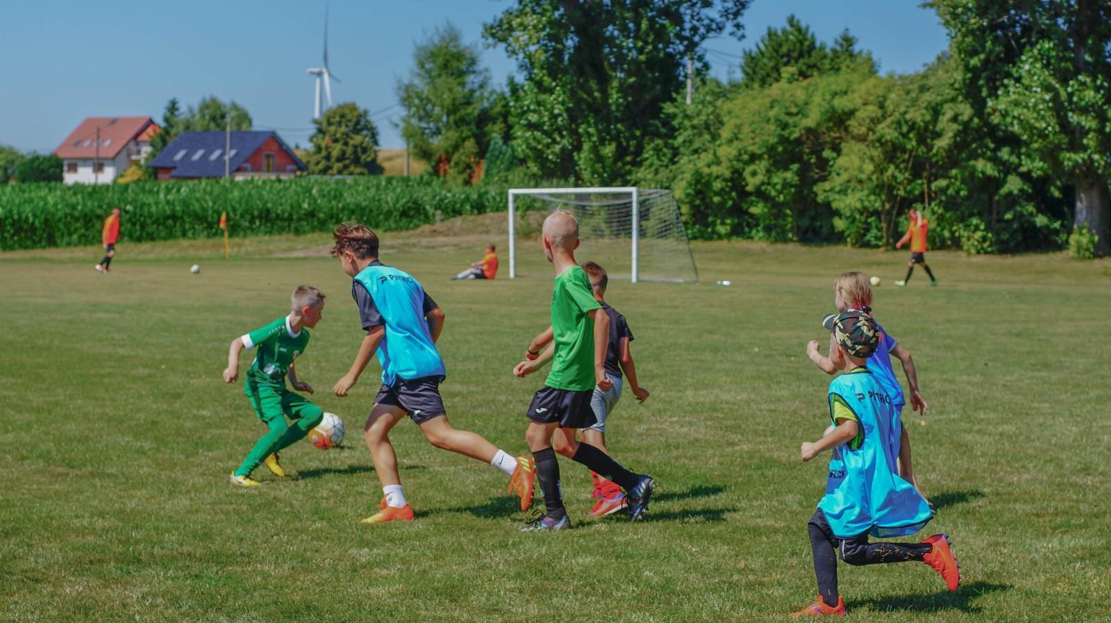 Zdjęcie w galerii na portalu naszraciborz.pl: Festyn sportowy w Bojanowie pod znakiem futbolu [FOTO] wiadomości z regionu
