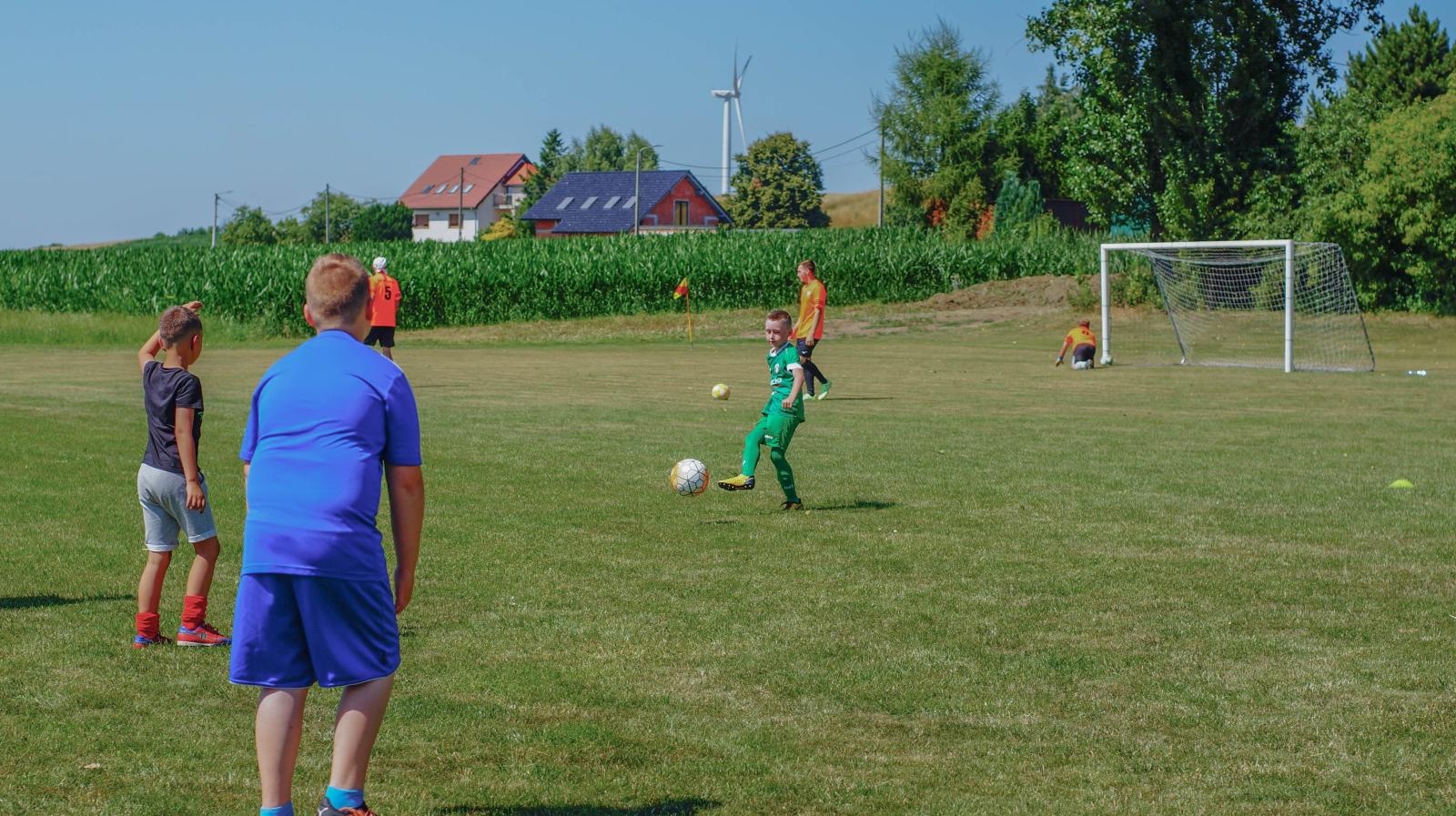 Zdjęcie w galerii na portalu naszraciborz.pl: Festyn sportowy w Bojanowie pod znakiem futbolu [FOTO] wiadomości z regionu