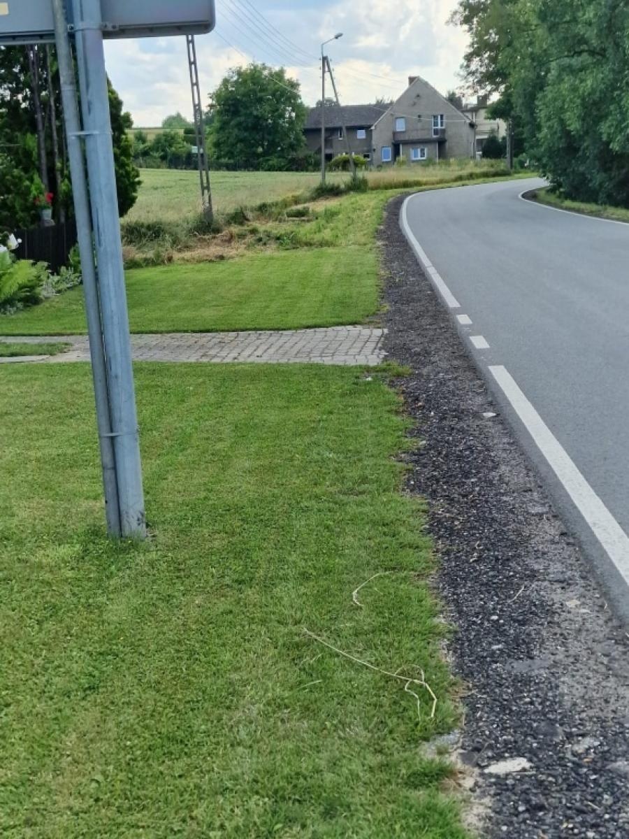 Zdjęcie w galerii na portalu naszraciborz.pl: Długo oczekiwany chodnik przy drodze powiatowej w Tworkowie doczeka się realizacji! wiadomości z regionu