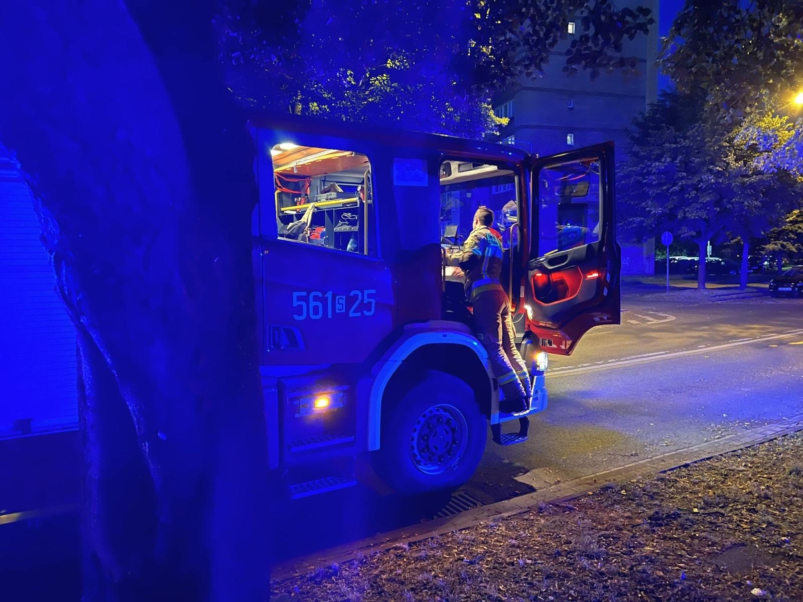 Zdjęcie w galerii na portalu naszraciborz.pl: Akcja strażaków na Katowickiej [FOTO] wiadomości z regionu