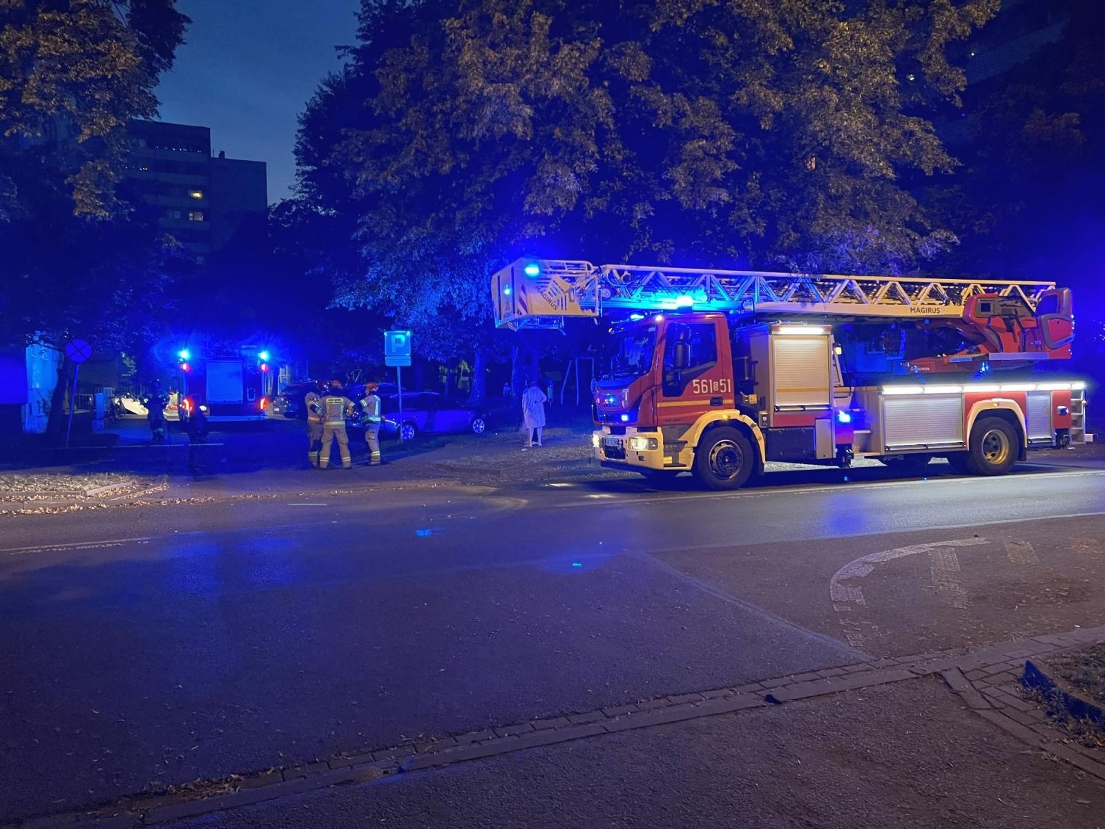 Zdjęcie w galerii na portalu naszraciborz.pl: Akcja strażaków na Katowickiej [FOTO] wiadomości z regionu