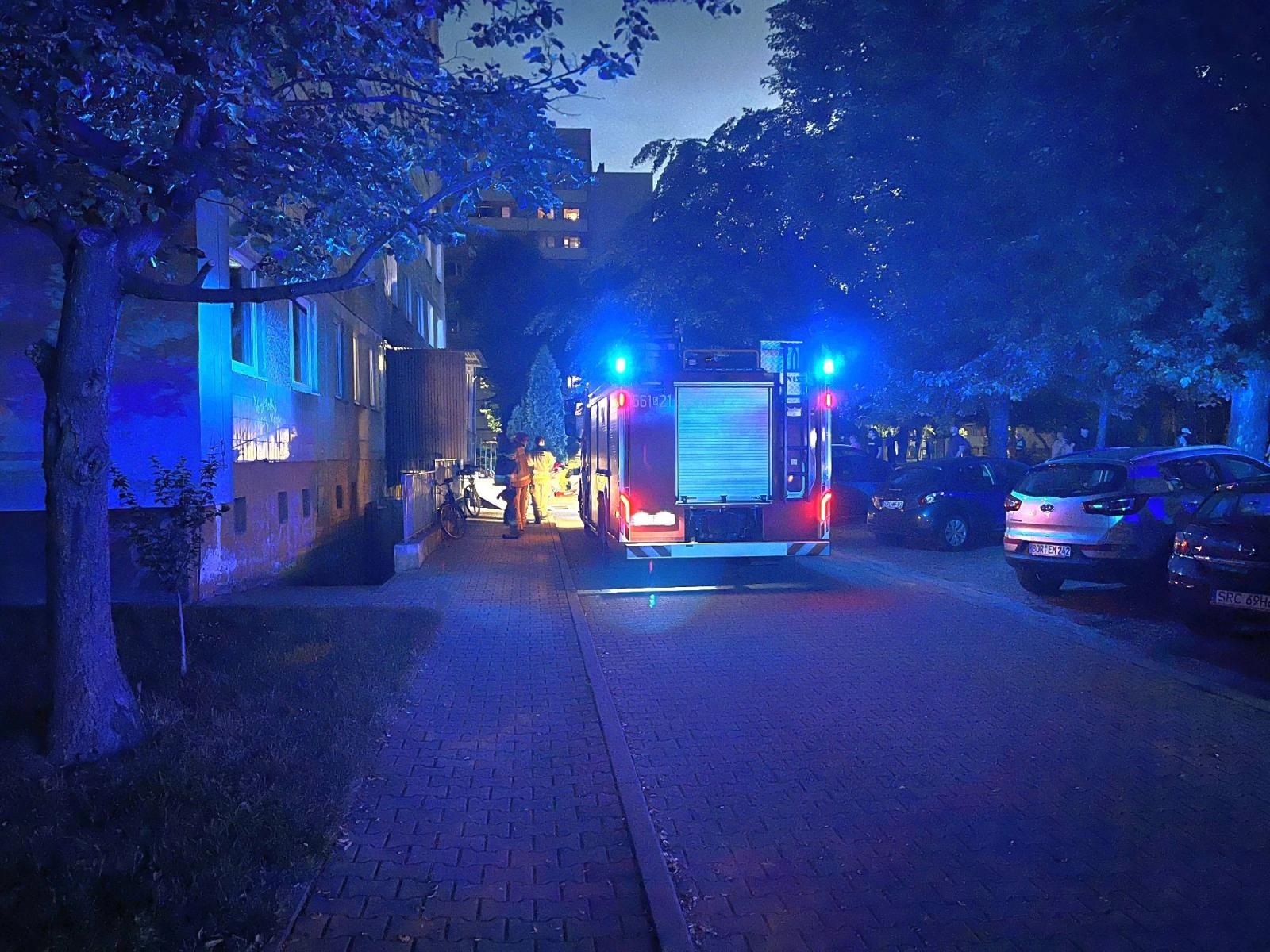 Zdjęcie w galerii na portalu naszraciborz.pl: Akcja strażaków na Katowickiej [FOTO] wiadomości z regionu