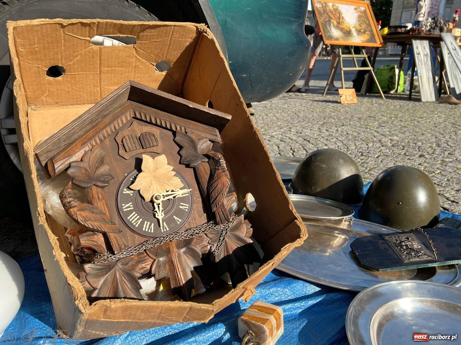 Zdjęcie w galerii na portalu naszraciborz.pl: Lipcowy targ staroci w Raciborzu wiadomości z regionu