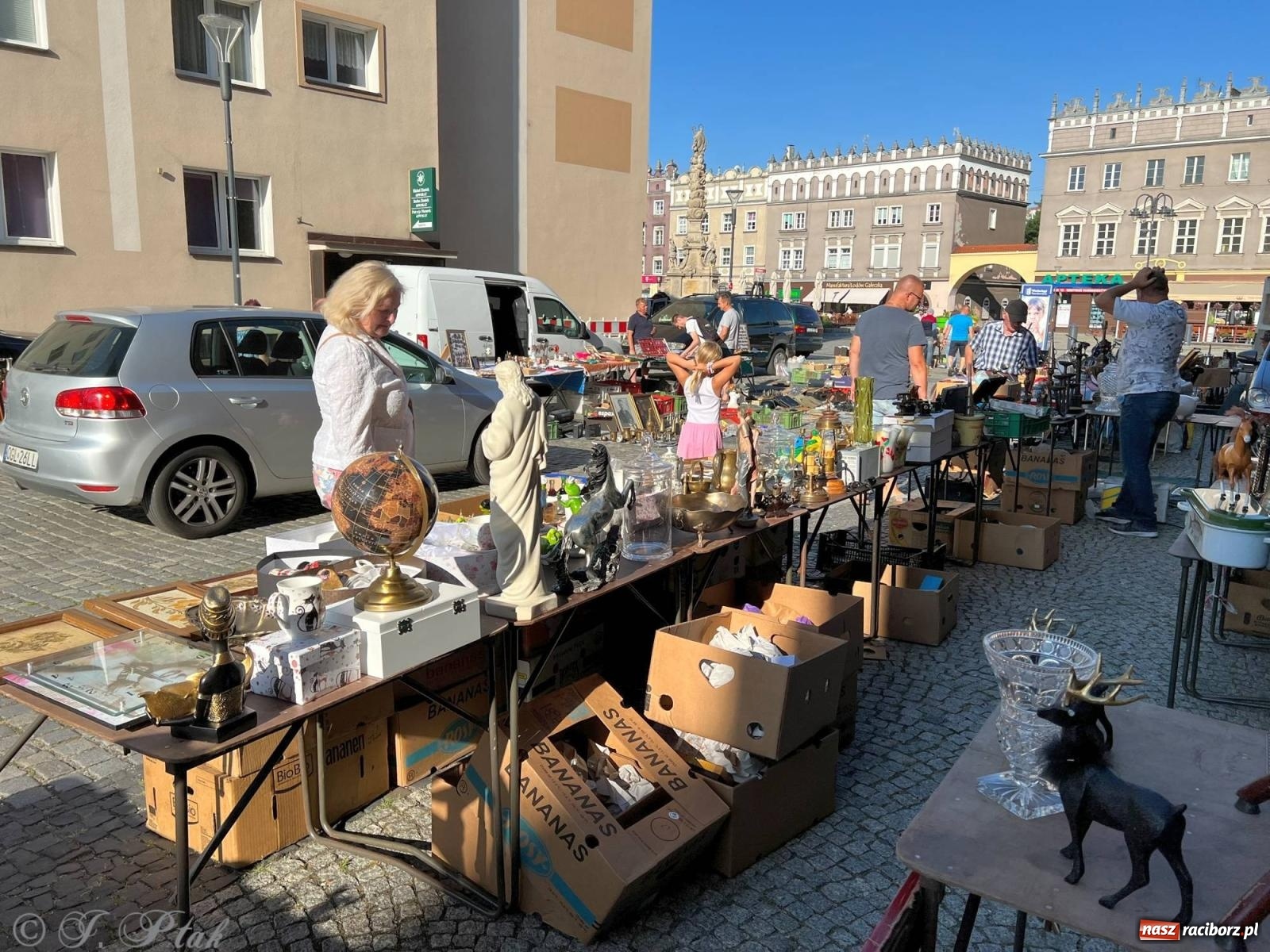Zdjęcie w galerii na portalu naszraciborz.pl: Lipcowy targ staroci w Raciborzu wiadomości z regionu