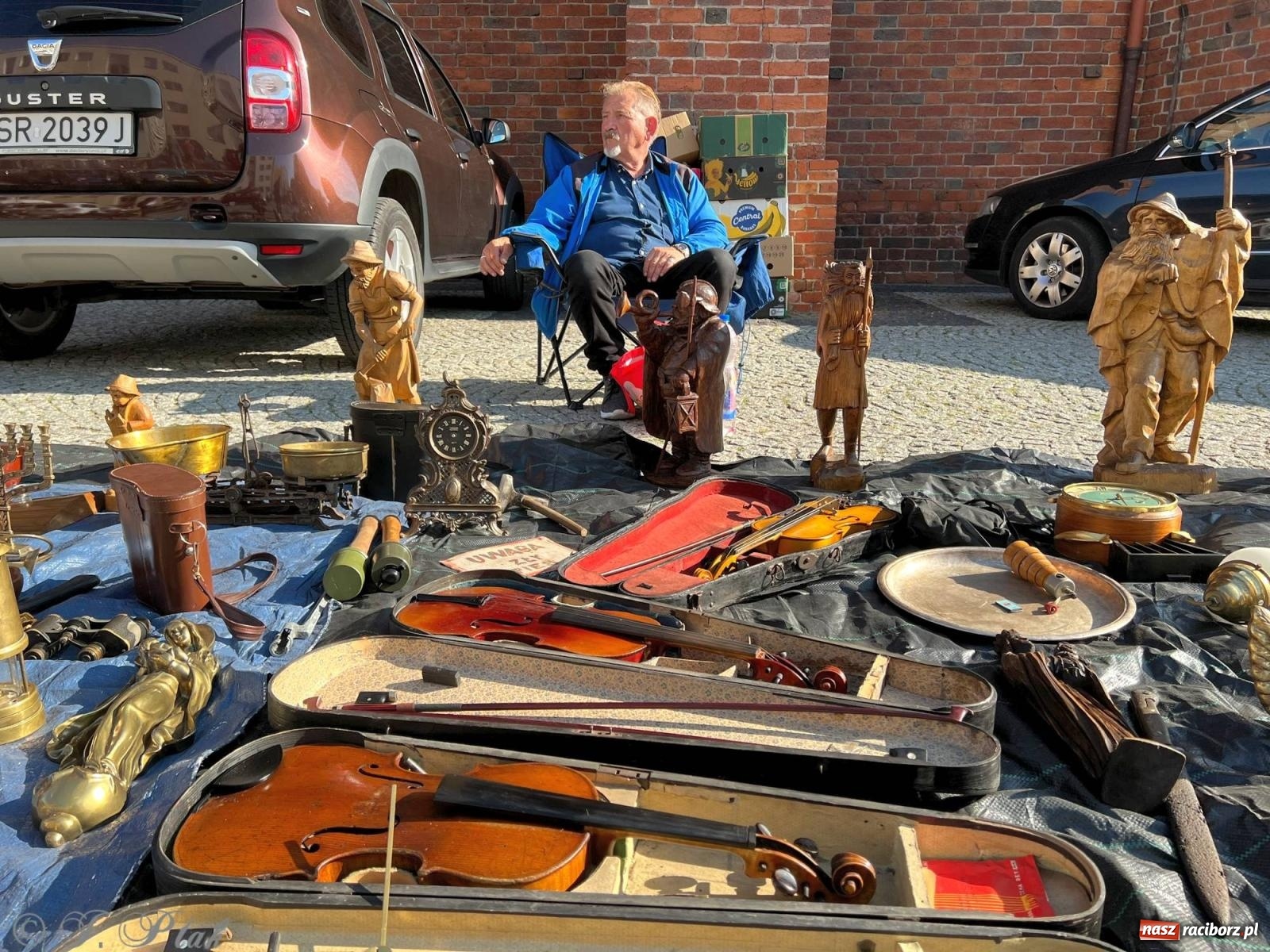 Zdjęcie w galerii na portalu naszraciborz.pl: Lipcowy targ staroci w Raciborzu wiadomości z regionu