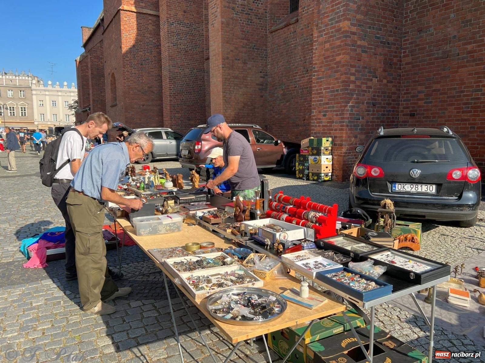 Zdjęcie w galerii na portalu naszraciborz.pl: Lipcowy targ staroci w Raciborzu wiadomości z regionu