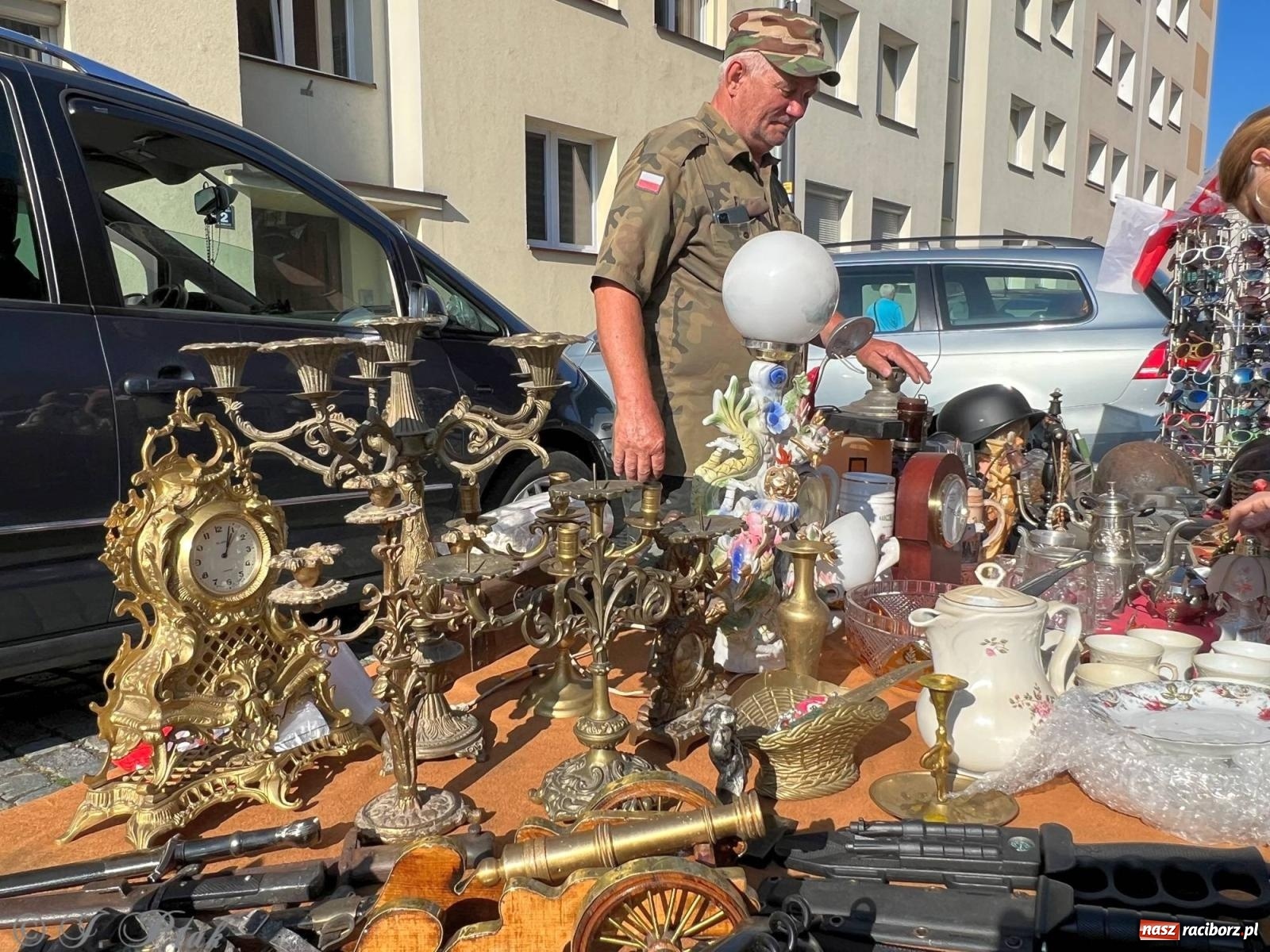 Zdjęcie w galerii na portalu naszraciborz.pl: Lipcowy targ staroci w Raciborzu wiadomości z regionu