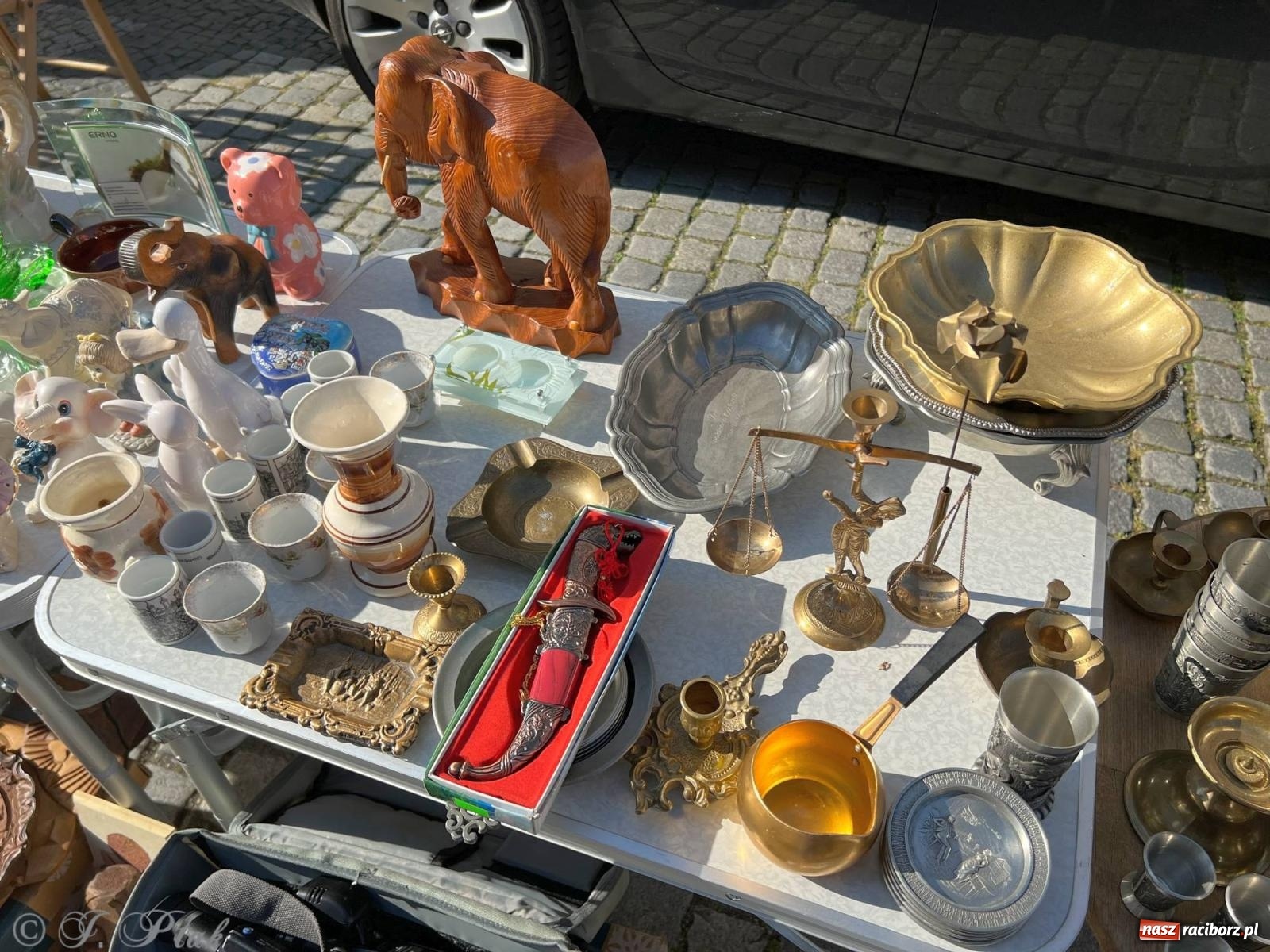 Zdjęcie w galerii na portalu naszraciborz.pl: Lipcowy targ staroci w Raciborzu wiadomości z regionu