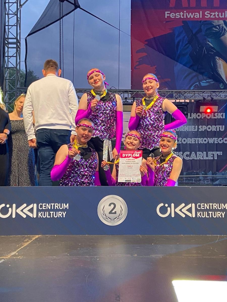 Zdjęcie w galerii na portalu naszraciborz.pl: Mażoretki Zary z kolejnymi sukcesami. Szykują się na mistrzostwa świata wiadomości z regionu