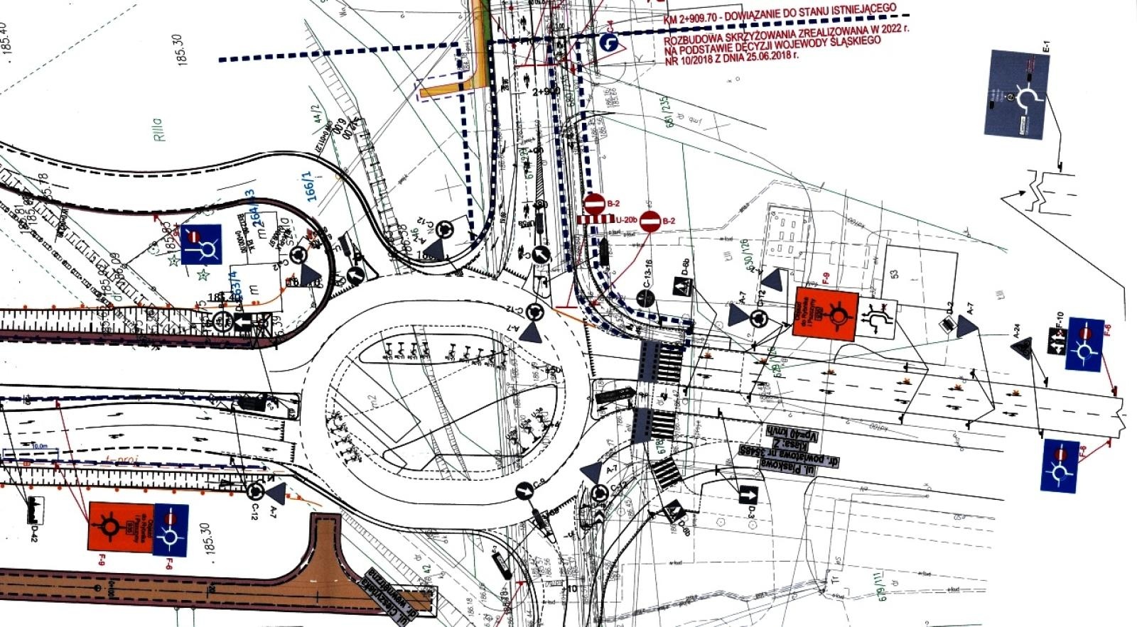 Zdjęcie w galerii na portalu naszraciborz.pl: Ruszają prace drogowe na ulicy Rybnickiej od ronda do mostu na Uldze [MAPA OBJAZDU] wiadomości z regionu
