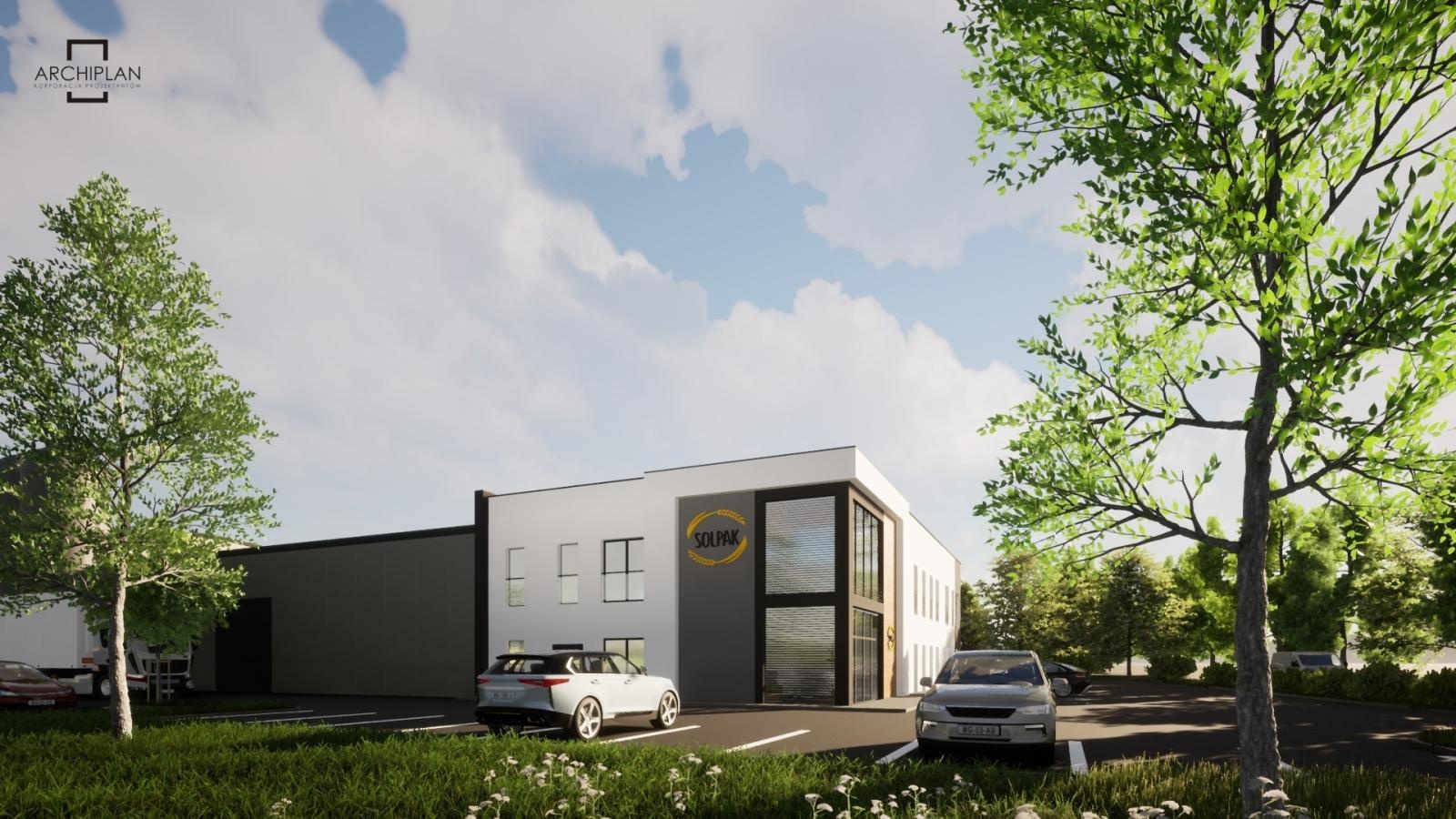 Zdjęcie w galerii na portalu naszraciborz.pl: Tak będzie wyglądał zakład firmy Solpak w Kuźni Raciborskiej wiadomości z regionu
