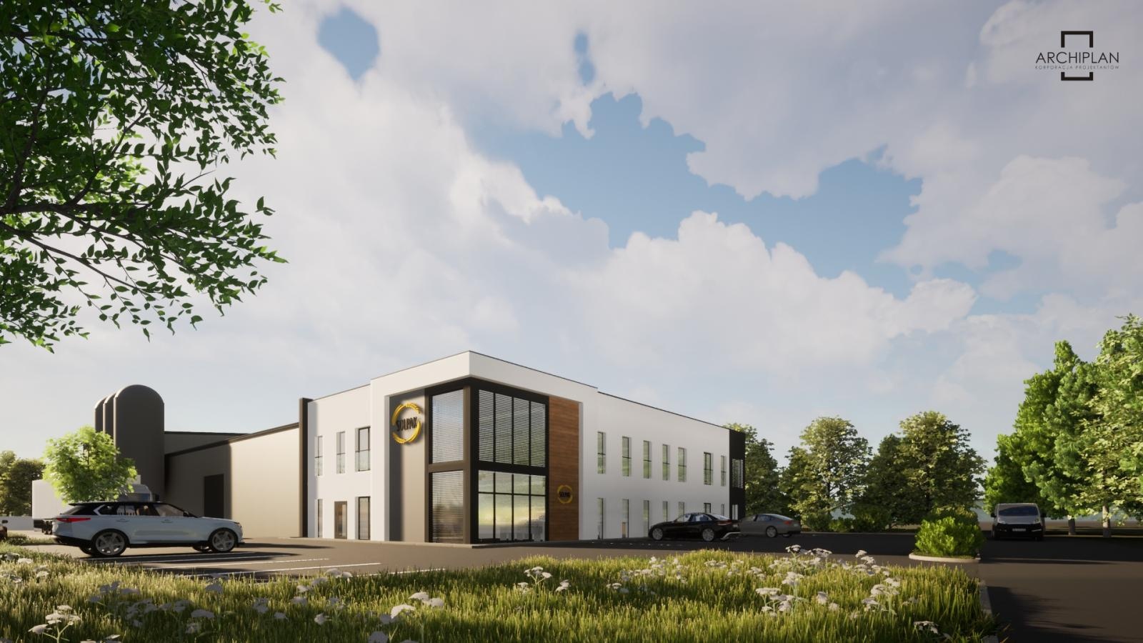 Zdjęcie w galerii na portalu naszraciborz.pl: Tak będzie wyglądał zakład firmy Solpak w Kuźni Raciborskiej wiadomości z regionu