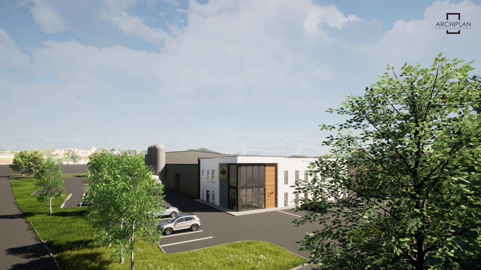 Zdjęcie w galerii na portalu naszraciborz.pl: Tak będzie wyglądał zakład firmy Solpak w Kuźni Raciborskiej wiadomości z regionu