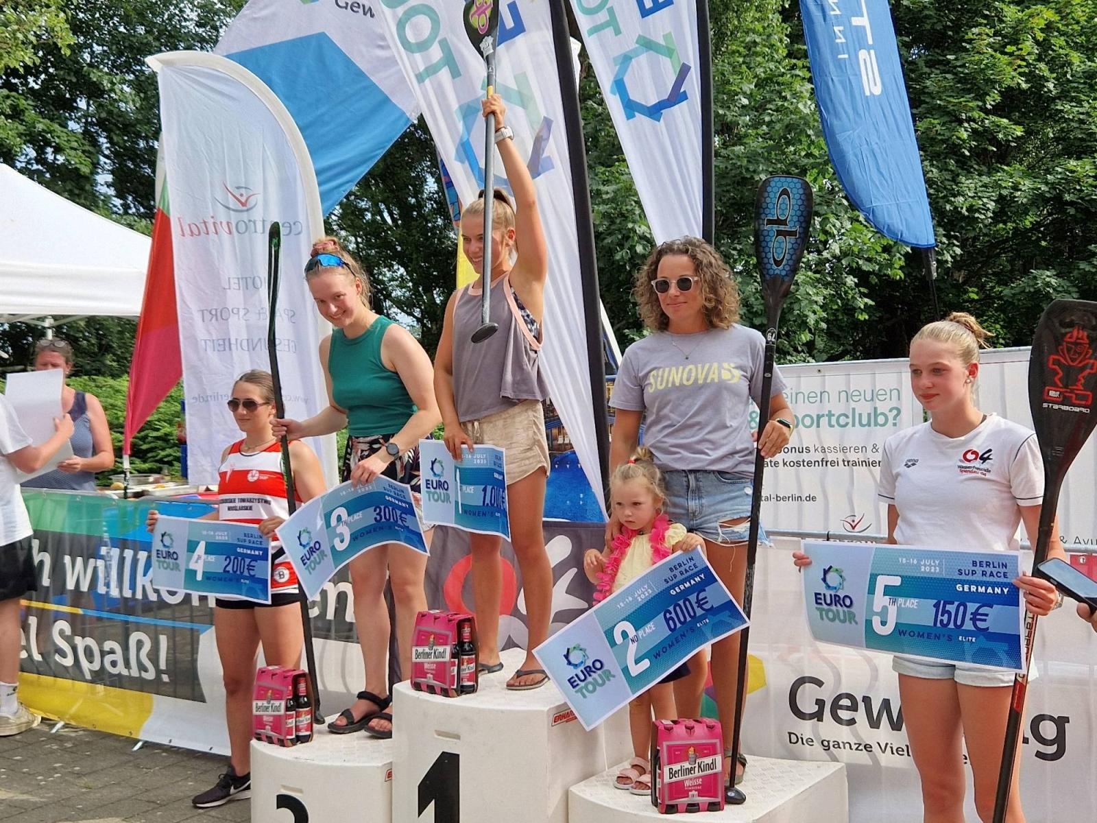 Zdjęcie w galerii na portalu naszraciborz.pl: Raciborskie wodniaczki na EuroTourSup wiadomości z regionu