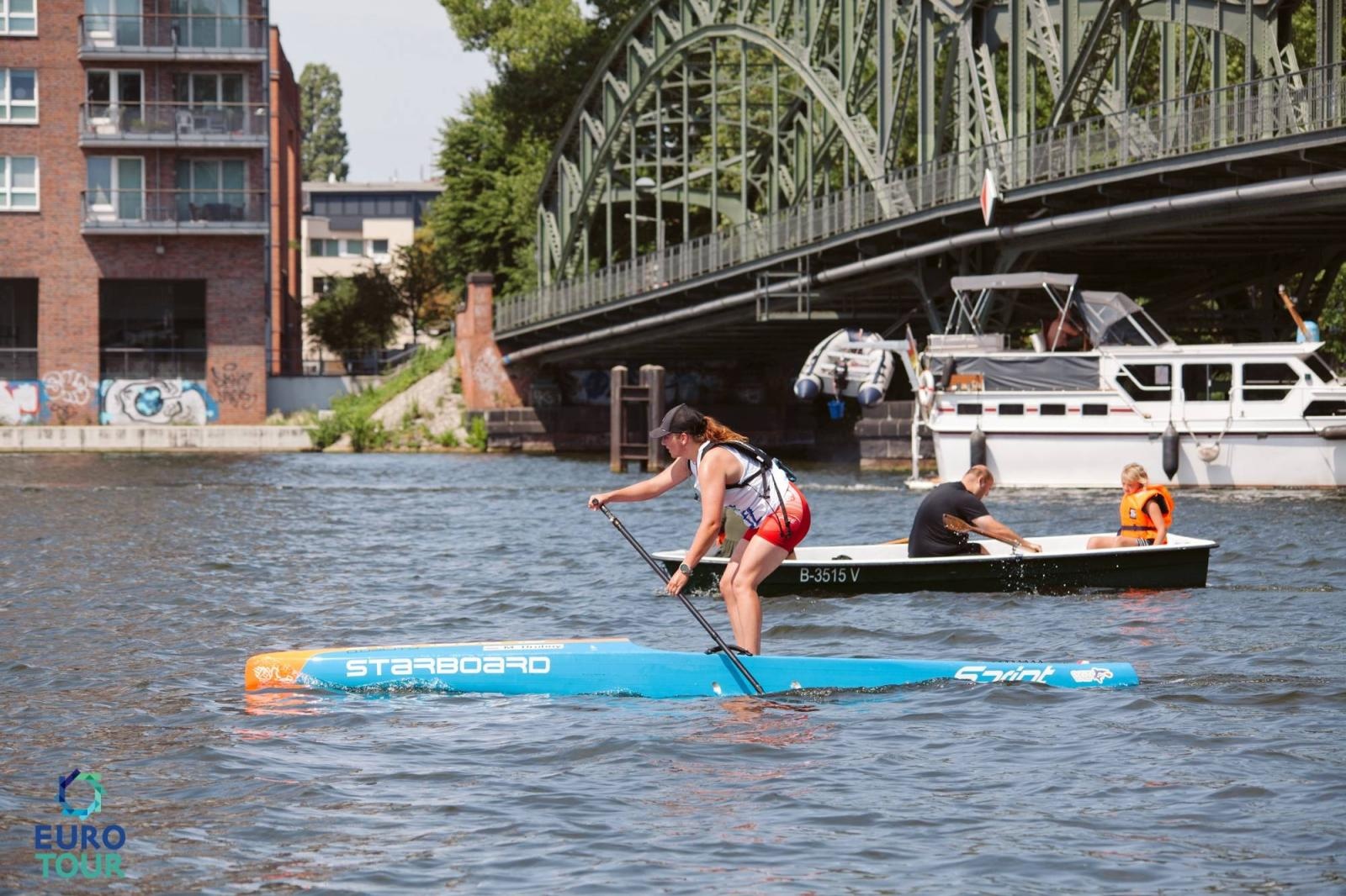 Zdjęcie w galerii na portalu naszraciborz.pl: Raciborskie wodniaczki na EuroTourSup wiadomości z regionu