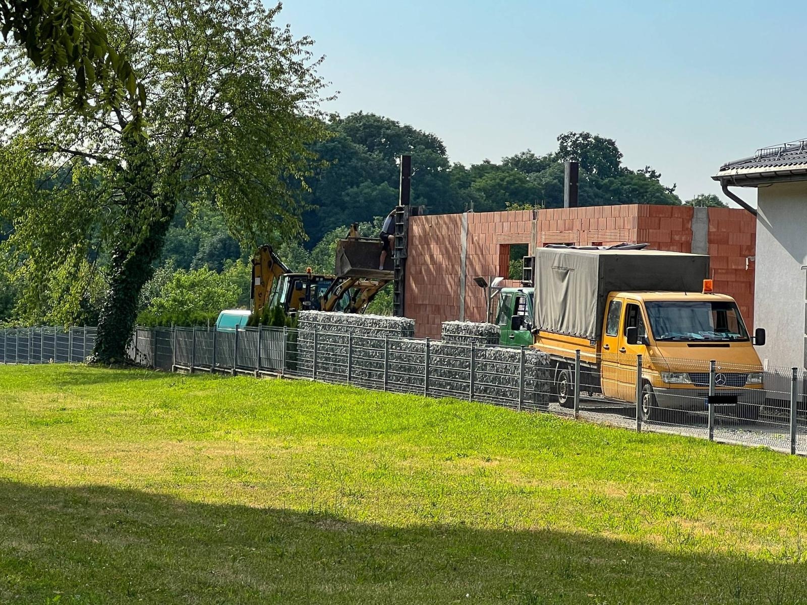 Zdjęcie w galerii na portalu naszraciborz.pl: Trwa budowa krematorium w Raciborzu [FOTO] wiadomości z regionu