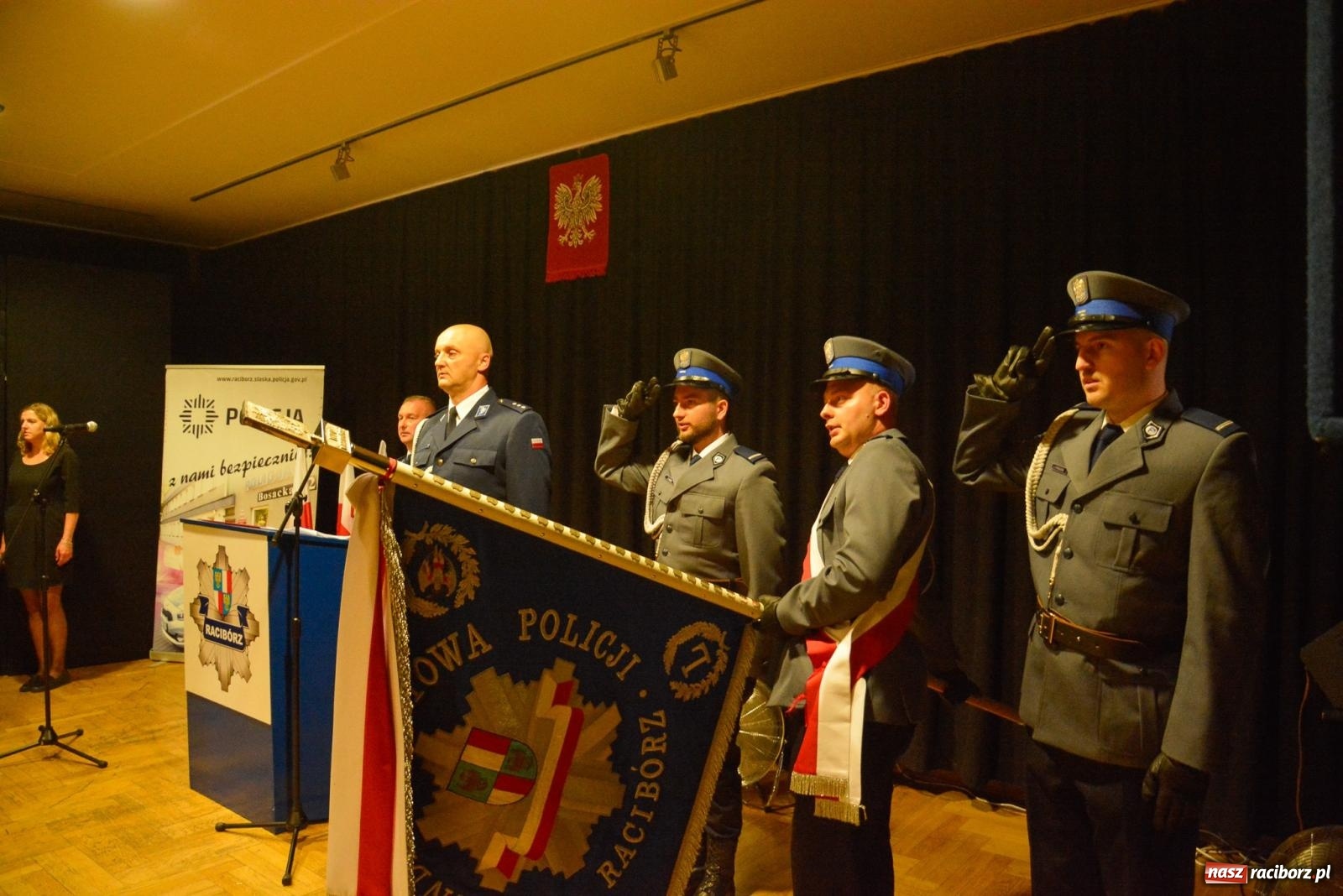 Zdjęcie w galerii na portalu naszraciborz.pl: Szeryf i jego współpracownicy. Raciborska policja świętuje [FOTO i WIDEO] wiadomości z regionu