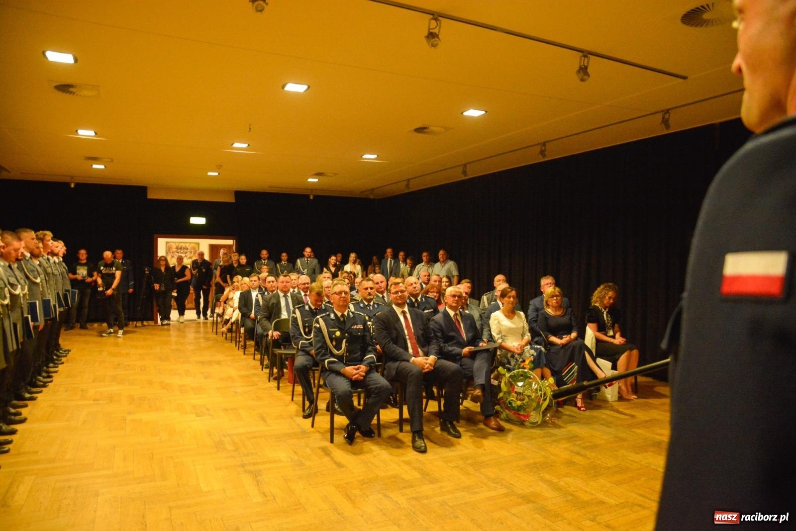 Zdjęcie w galerii na portalu naszraciborz.pl: Szeryf i jego współpracownicy. Raciborska policja świętuje [FOTO i WIDEO] wiadomości z regionu