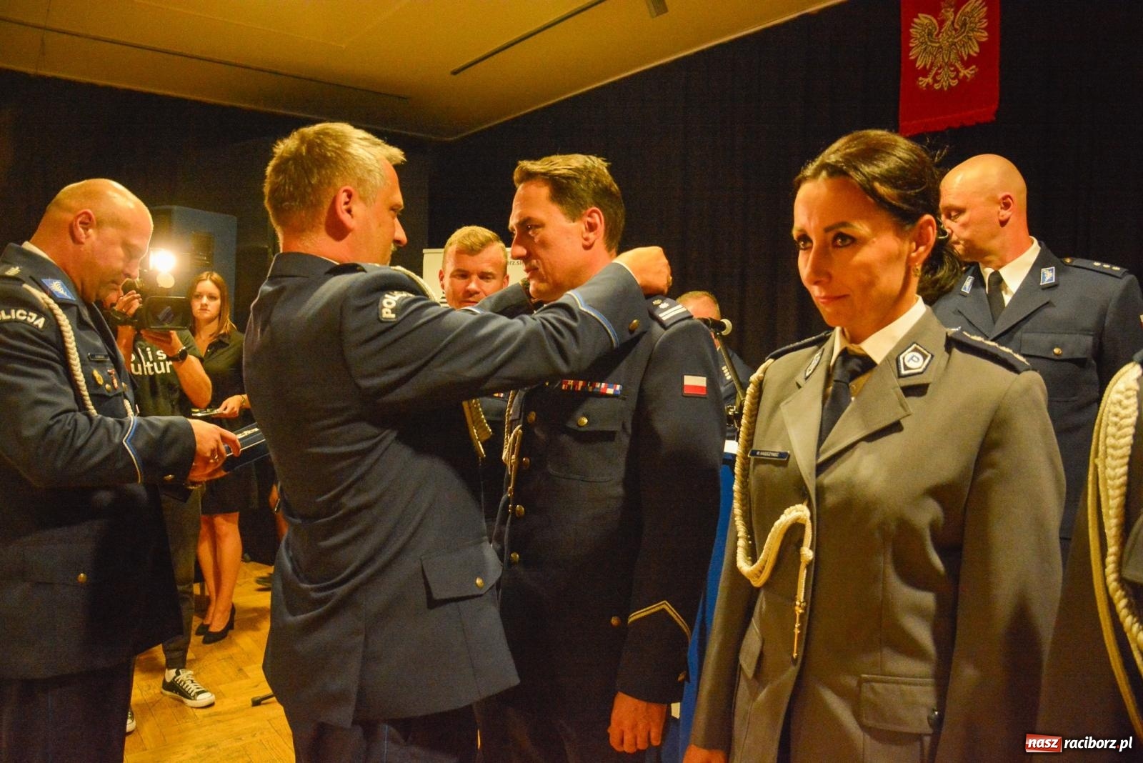 Zdjęcie w galerii na portalu naszraciborz.pl: Szeryf i jego współpracownicy. Raciborska policja świętuje [FOTO i WIDEO] wiadomości z regionu