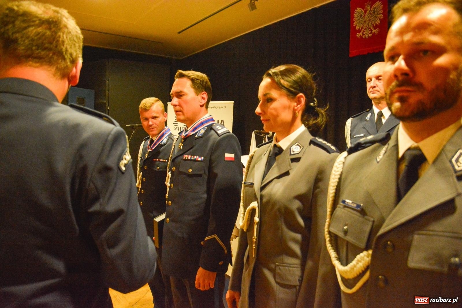 Zdjęcie w galerii na portalu naszraciborz.pl: Szeryf i jego współpracownicy. Raciborska policja świętuje [FOTO i WIDEO] wiadomości z regionu