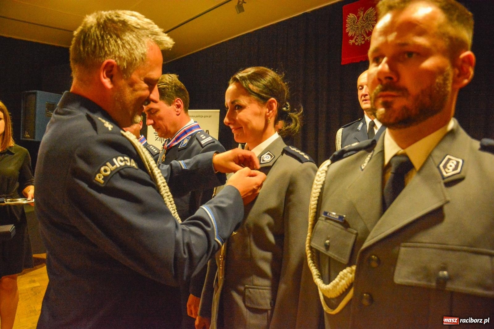 Zdjęcie w galerii na portalu naszraciborz.pl: Szeryf i jego współpracownicy. Raciborska policja świętuje [FOTO i WIDEO] wiadomości z regionu