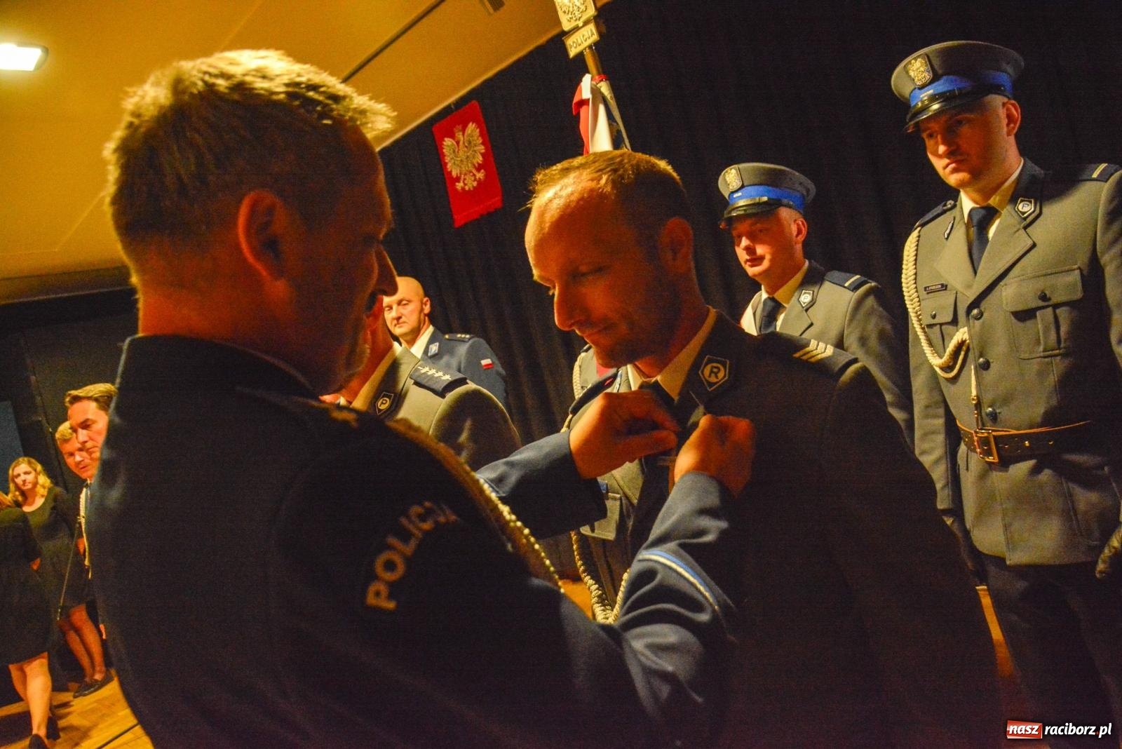 Zdjęcie w galerii na portalu naszraciborz.pl: Szeryf i jego współpracownicy. Raciborska policja świętuje [FOTO i WIDEO] wiadomości z regionu