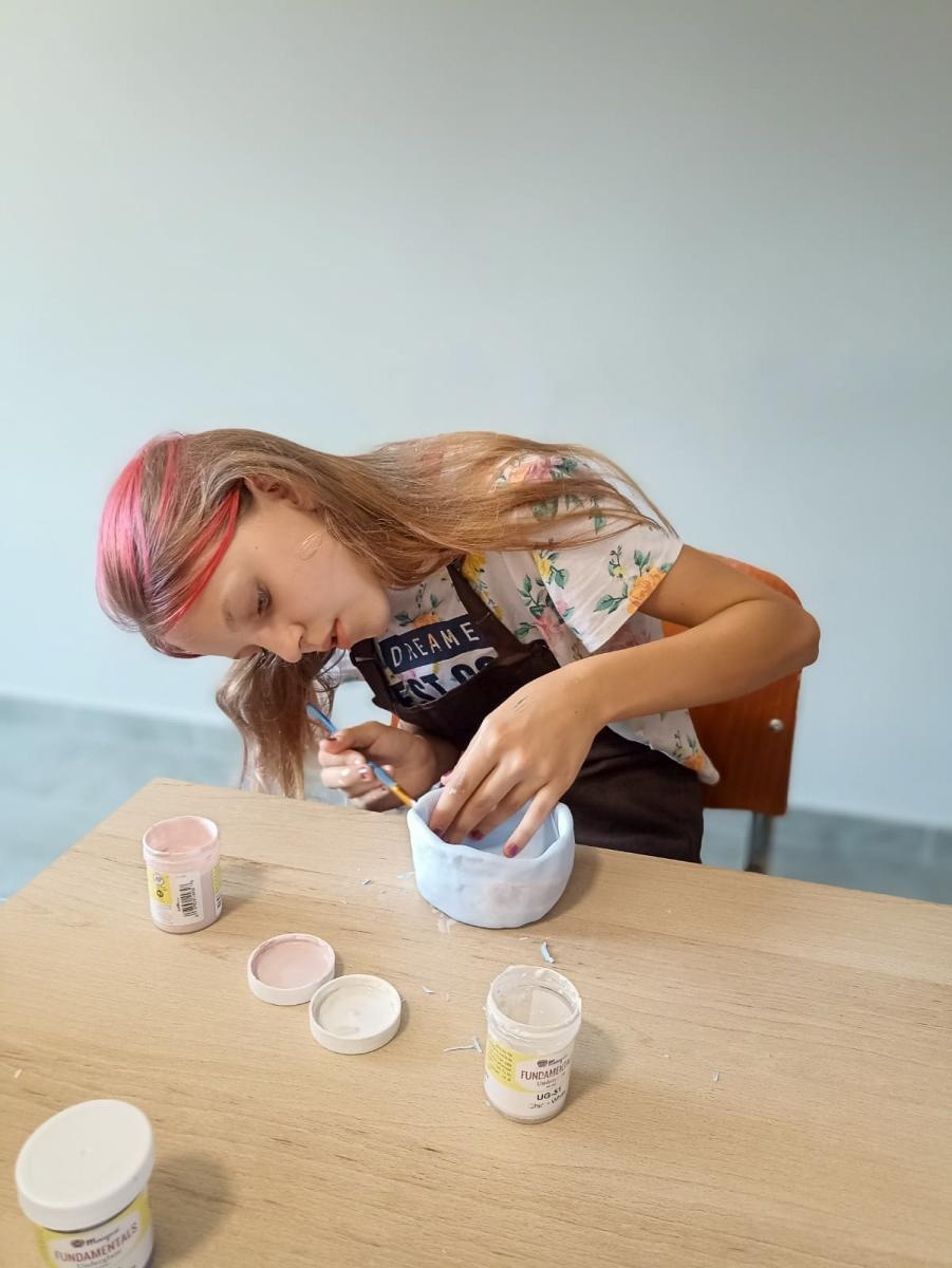 Zdjęcie w galerii na portalu naszraciborz.pl: Ceramiczne wypieki podczas Lata z RCK - relacja wiadomości z regionu