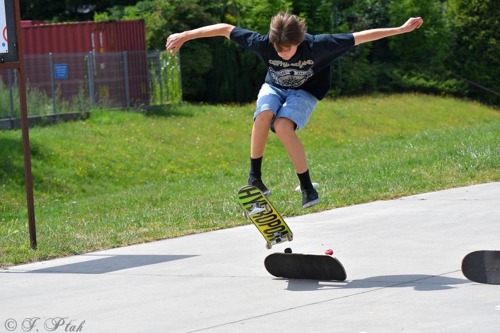 Zdjęcie w galerii na portalu naszraciborz.pl: Extreme City znów goszczą na raciborskim skateparku wiadomości z regionu