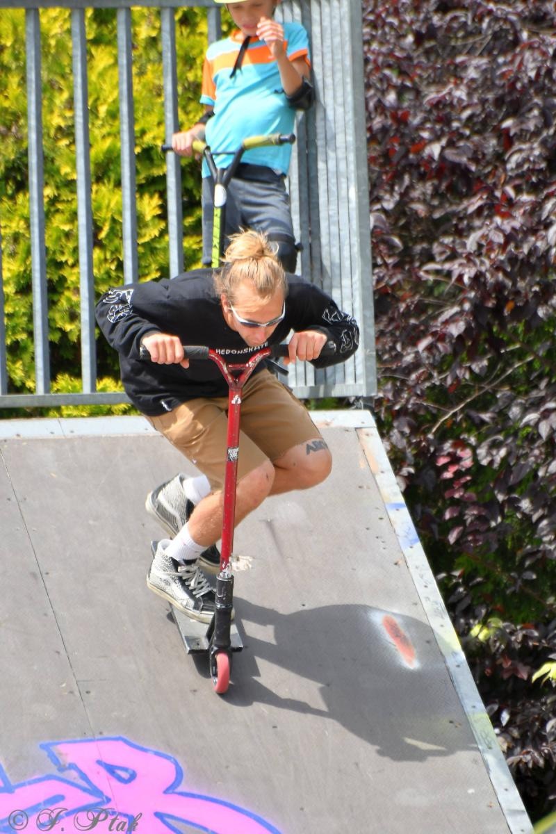 Zdjęcie w galerii na portalu naszraciborz.pl: Extreme City znów goszczą na raciborskim skateparku wiadomości z regionu