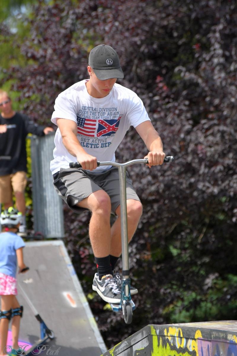 Zdjęcie w galerii na portalu naszraciborz.pl: Extreme City znów goszczą na raciborskim skateparku wiadomości z regionu