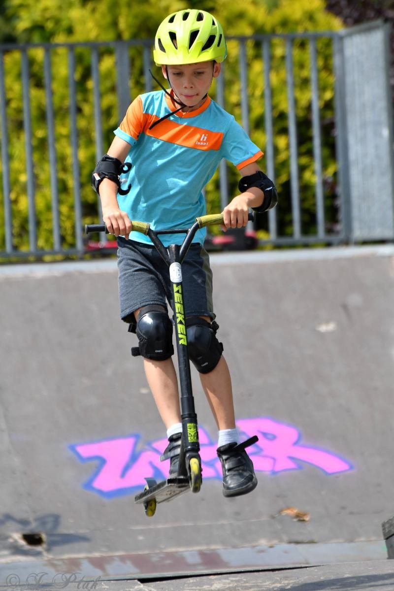 Zdjęcie w galerii na portalu naszraciborz.pl: Extreme City znów goszczą na raciborskim skateparku wiadomości z regionu