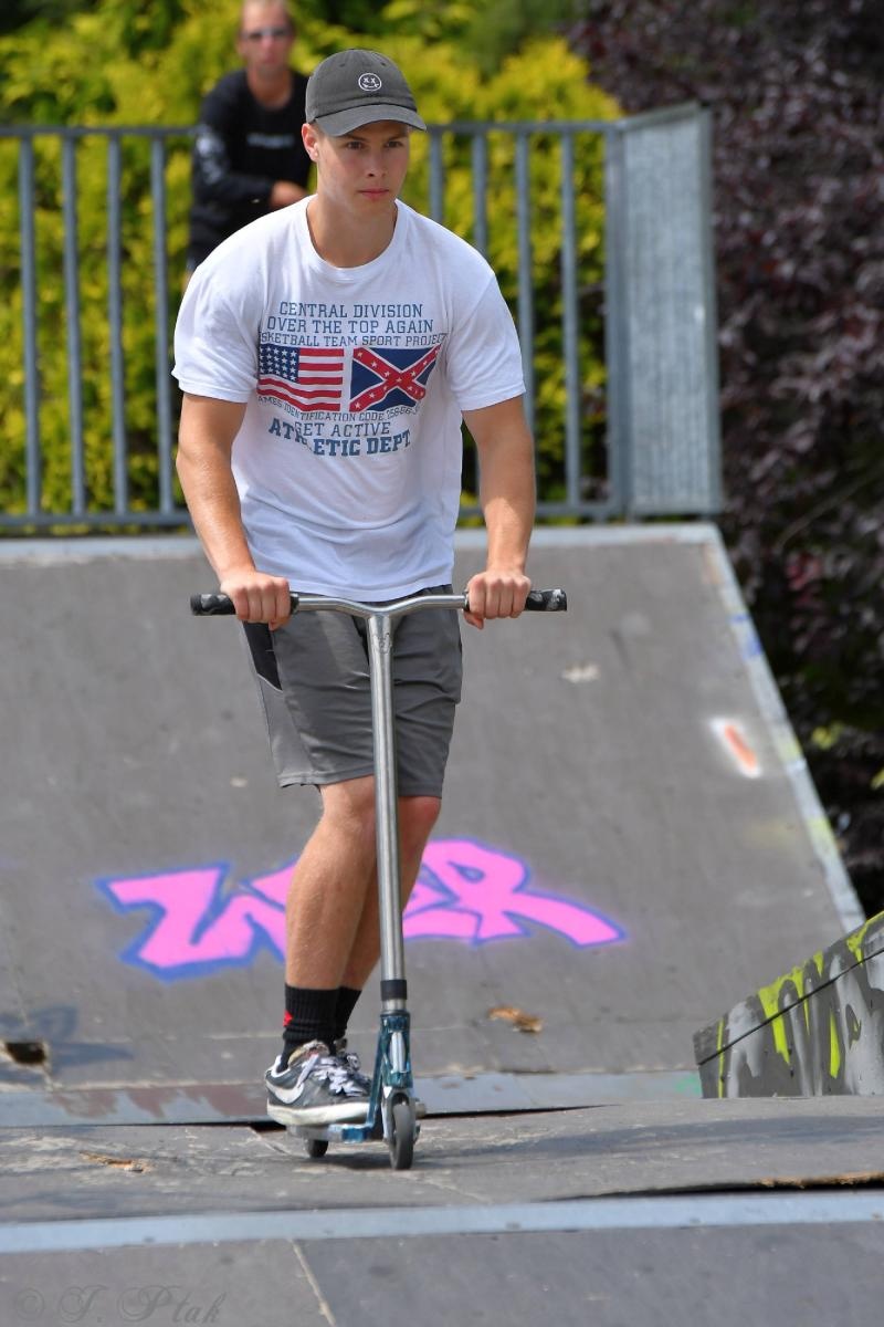 Zdjęcie w galerii na portalu naszraciborz.pl: Extreme City znów goszczą na raciborskim skateparku wiadomości z regionu