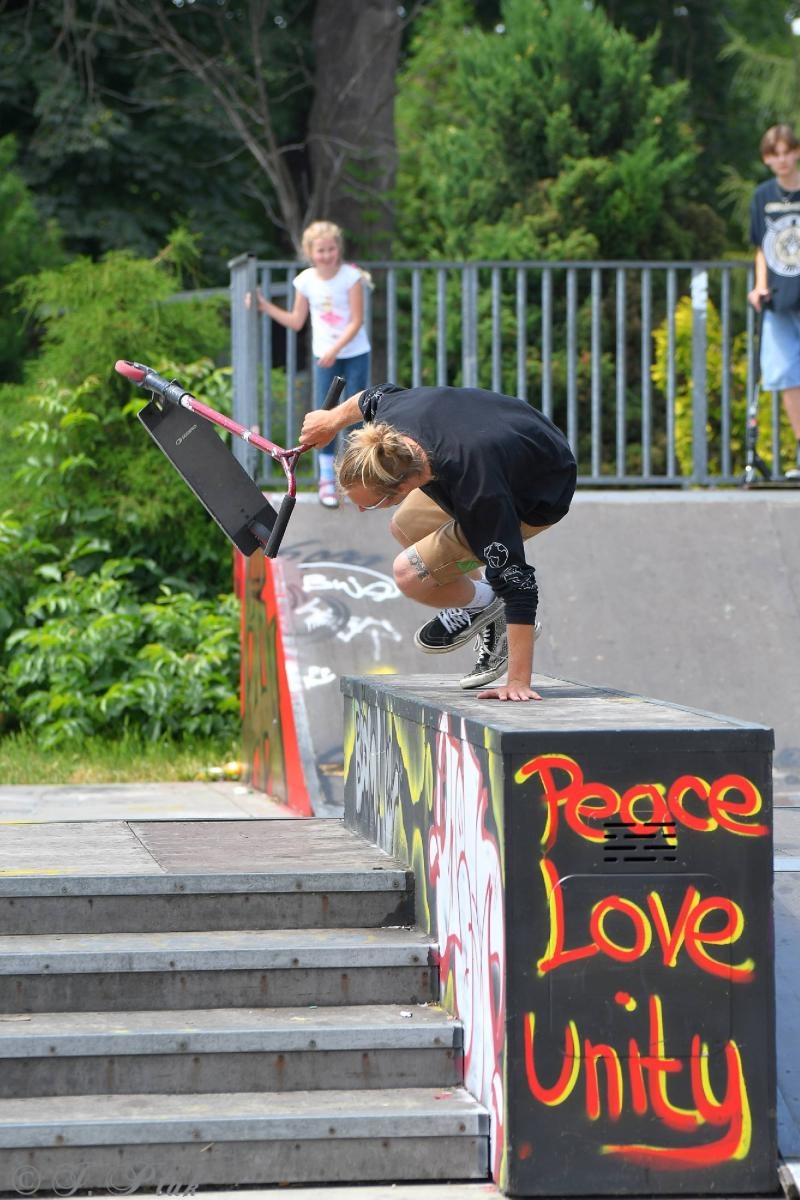 Zdjęcie w galerii na portalu naszraciborz.pl: Extreme City znów goszczą na raciborskim skateparku wiadomości z regionu