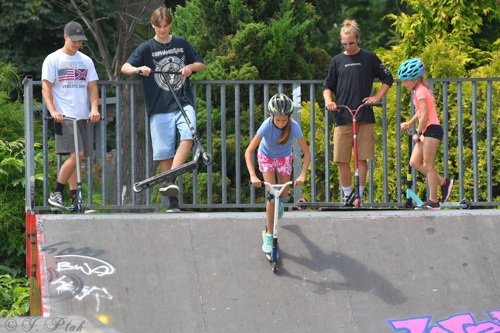 Zdjęcie w galerii na portalu naszraciborz.pl: Extreme City znów goszczą na raciborskim skateparku wiadomości z regionu