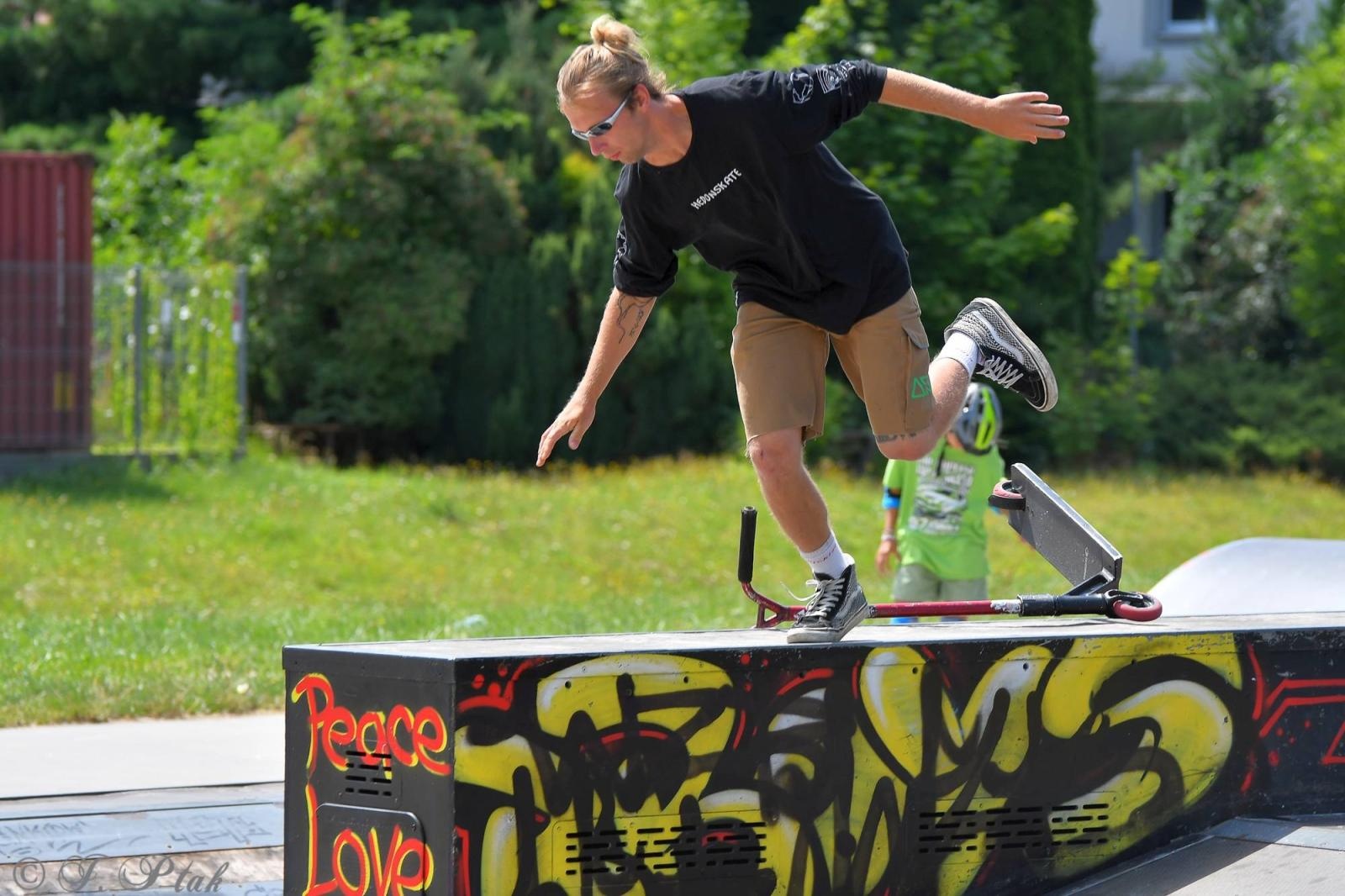 Zdjęcie w galerii na portalu naszraciborz.pl: Extreme City znów goszczą na raciborskim skateparku wiadomości z regionu