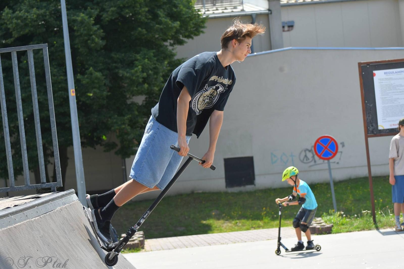 Zdjęcie w galerii na portalu naszraciborz.pl: Extreme City znów goszczą na raciborskim skateparku wiadomości z regionu