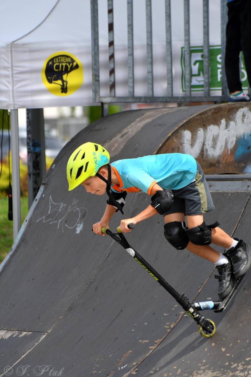 Zdjęcie w galerii na portalu naszraciborz.pl: Extreme City znów goszczą na raciborskim skateparku wiadomości z regionu