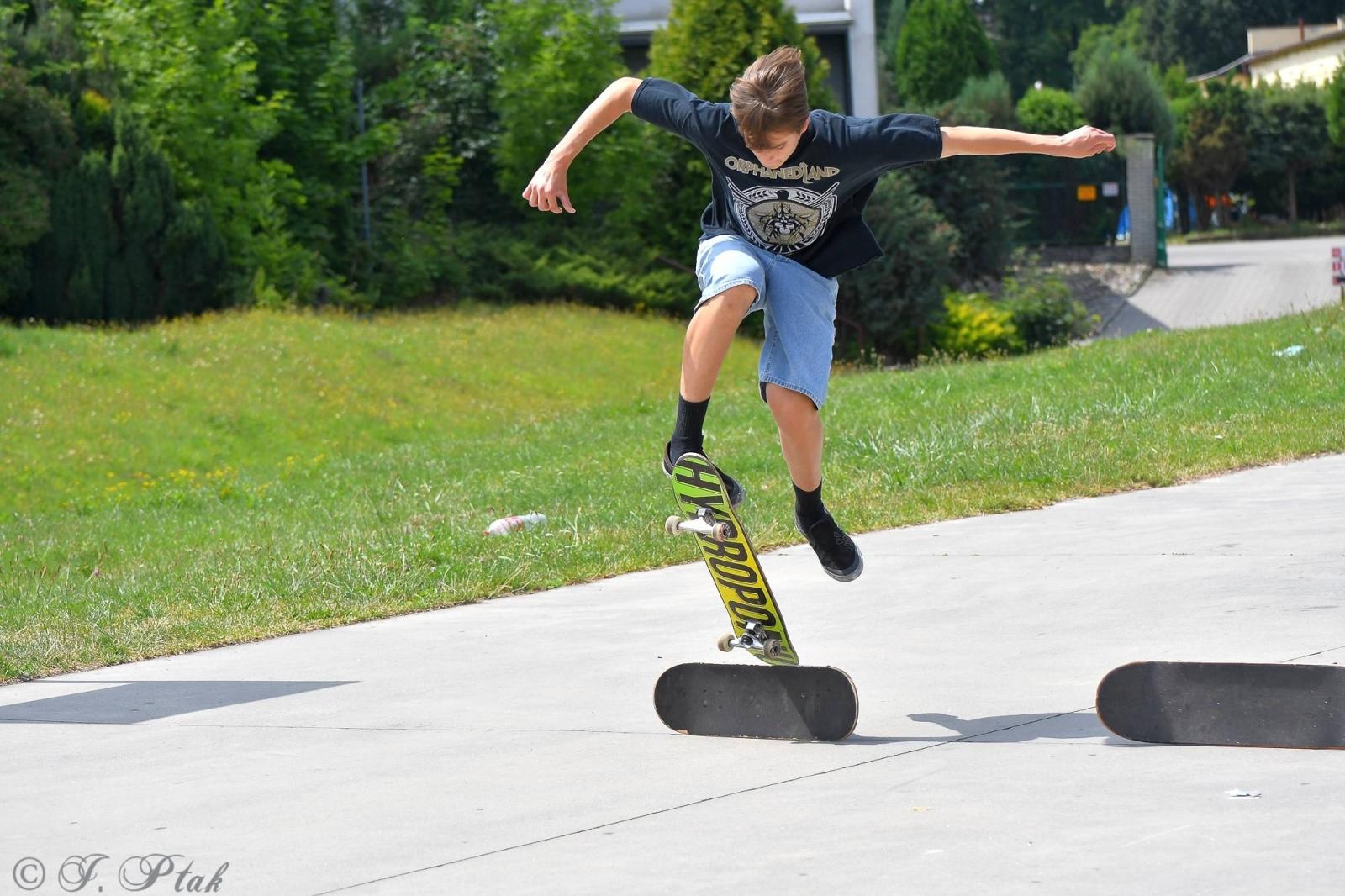 Zdjęcie w galerii na portalu naszraciborz.pl: Extreme City znów goszczą na raciborskim skateparku wiadomości z regionu