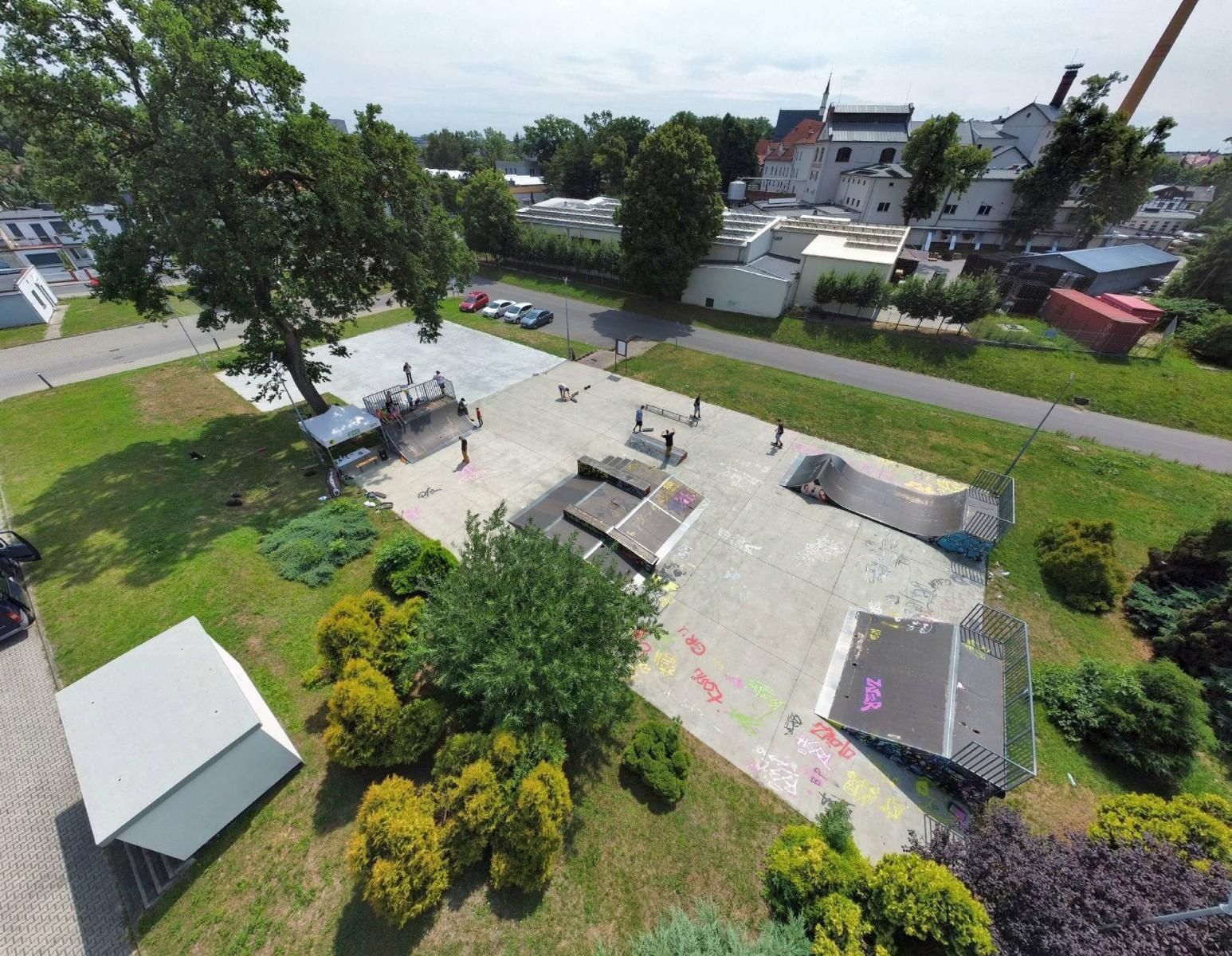 Zdjęcie w galerii na portalu naszraciborz.pl: Extreme City znów goszczą na raciborskim skateparku wiadomości z regionu