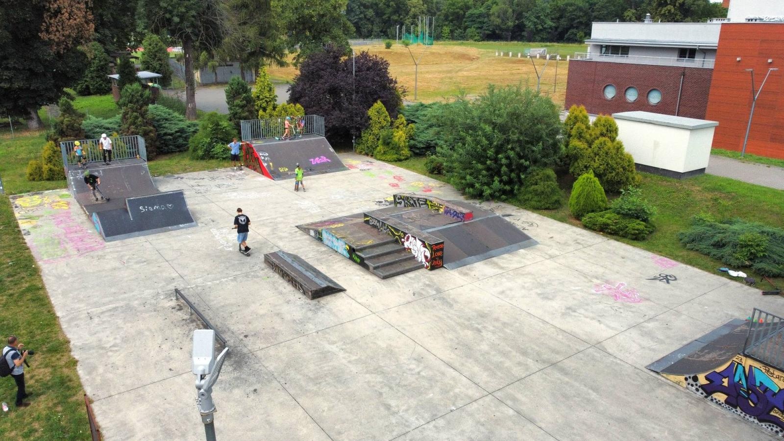 Zdjęcie w galerii na portalu naszraciborz.pl: Extreme City znów goszczą na raciborskim skateparku wiadomości z regionu