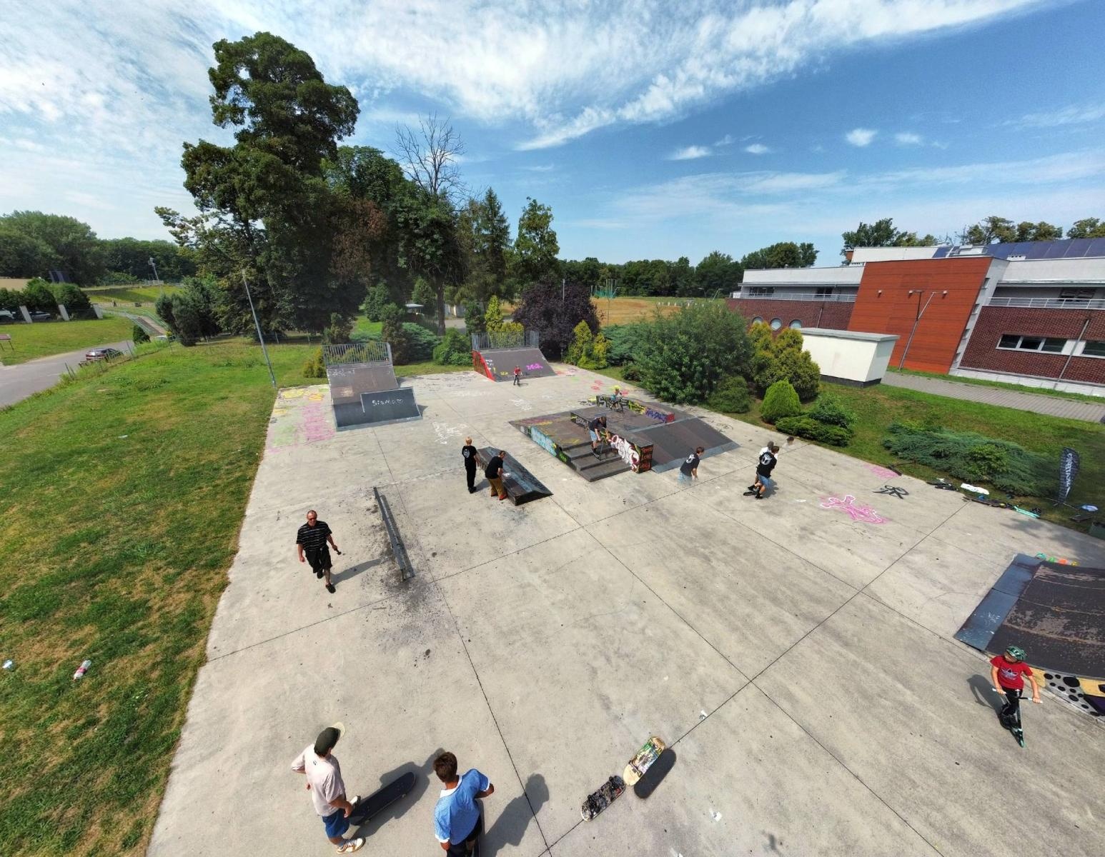 Zdjęcie w galerii na portalu naszraciborz.pl: Extreme City znów goszczą na raciborskim skateparku wiadomości z regionu