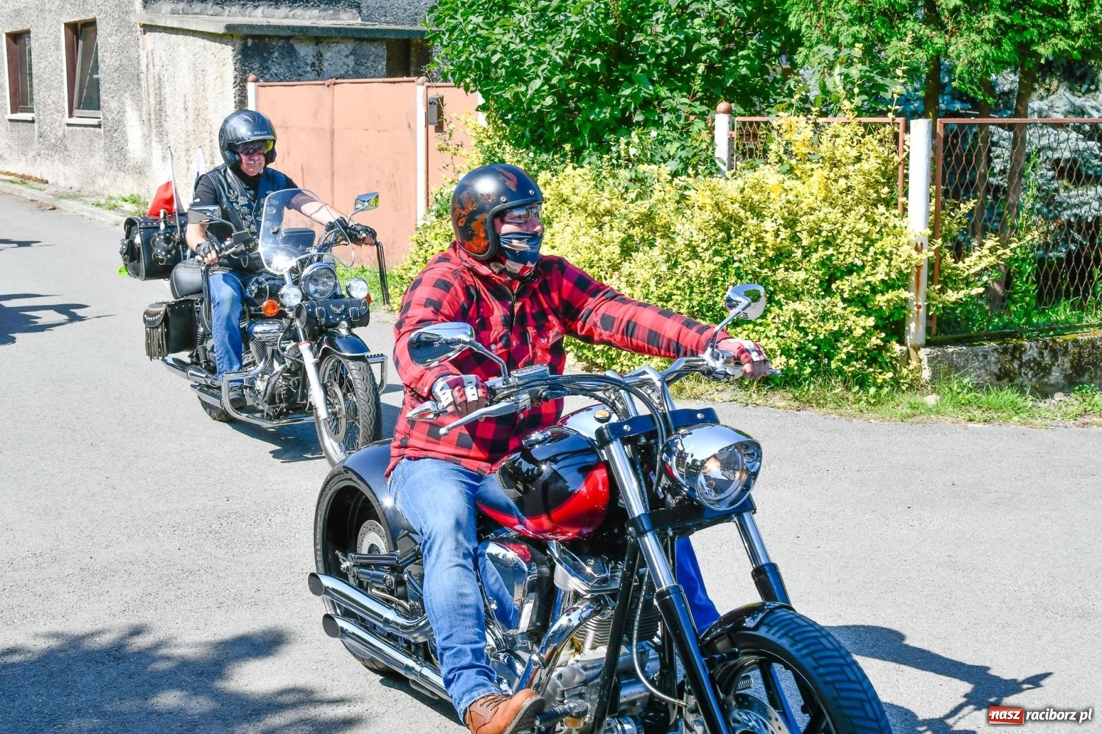 Zdjęcie w galerii na portalu naszraciborz.pl: Parada motocykli na odpust św. Krzysztofa w Pogrzebieniu [FOTO i WIDEO] wiadomości z regionu