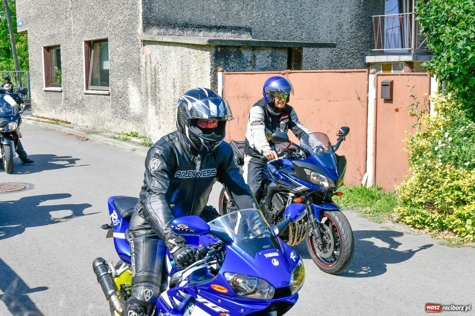 Zdjęcie w galerii na portalu naszraciborz.pl: Parada motocykli na odpust św. Krzysztofa w Pogrzebieniu [FOTO i WIDEO] wiadomości z regionu